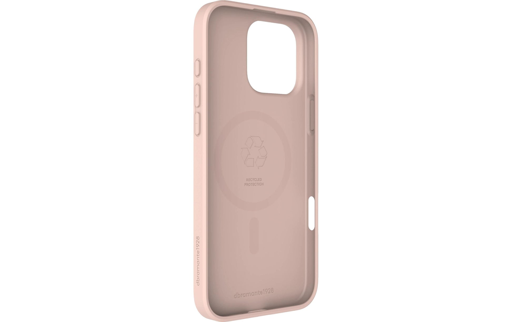 dbramante1928 Greenland Pro MS Backcover – für Apple iPhone 16 Pro Max, Kunststoff, Pink Sand