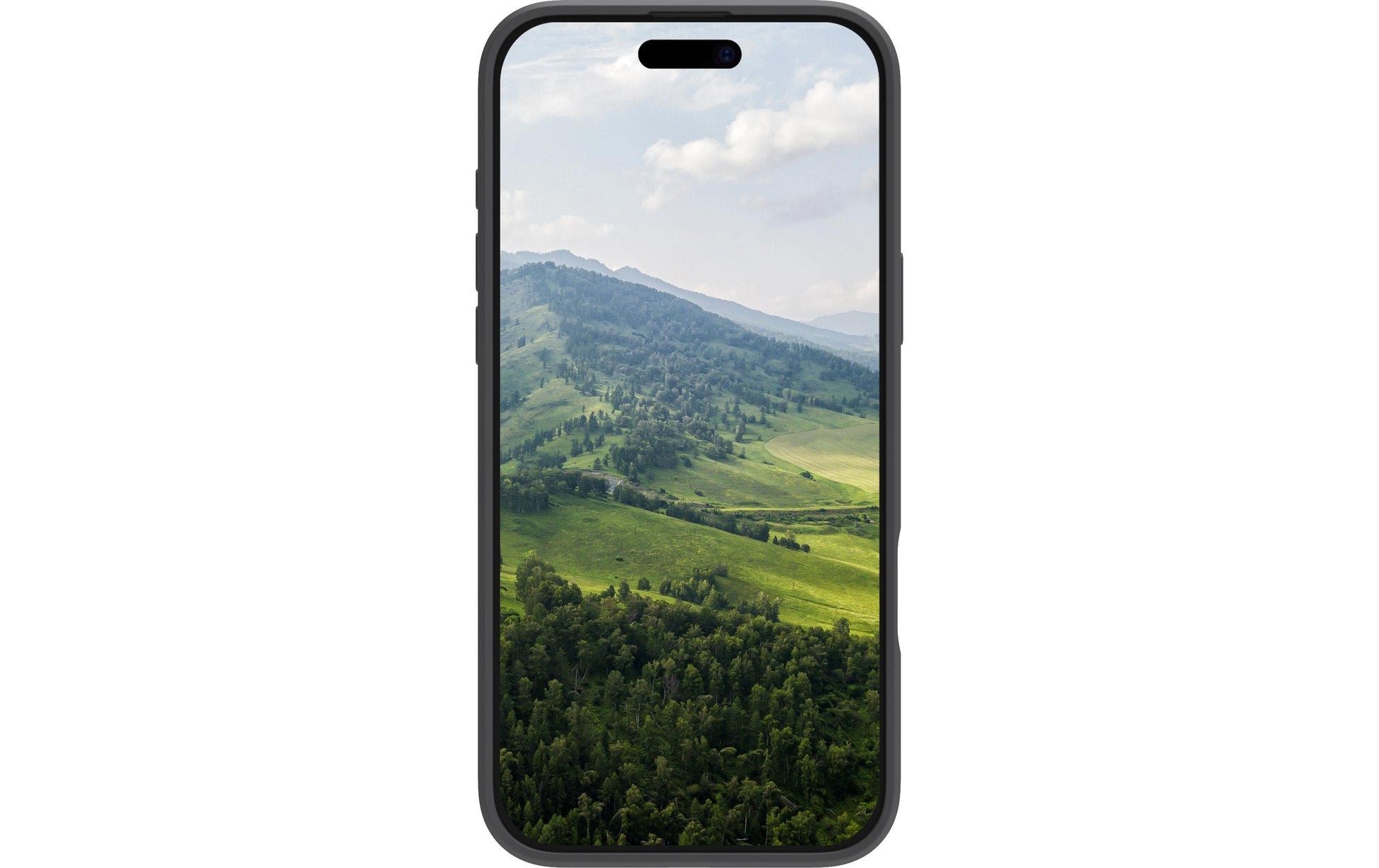dbramante1928 Greenland Pro MS Rückcover – für Apple iPhone 16 Pro, Recycling-Kunststoff, Night Black
