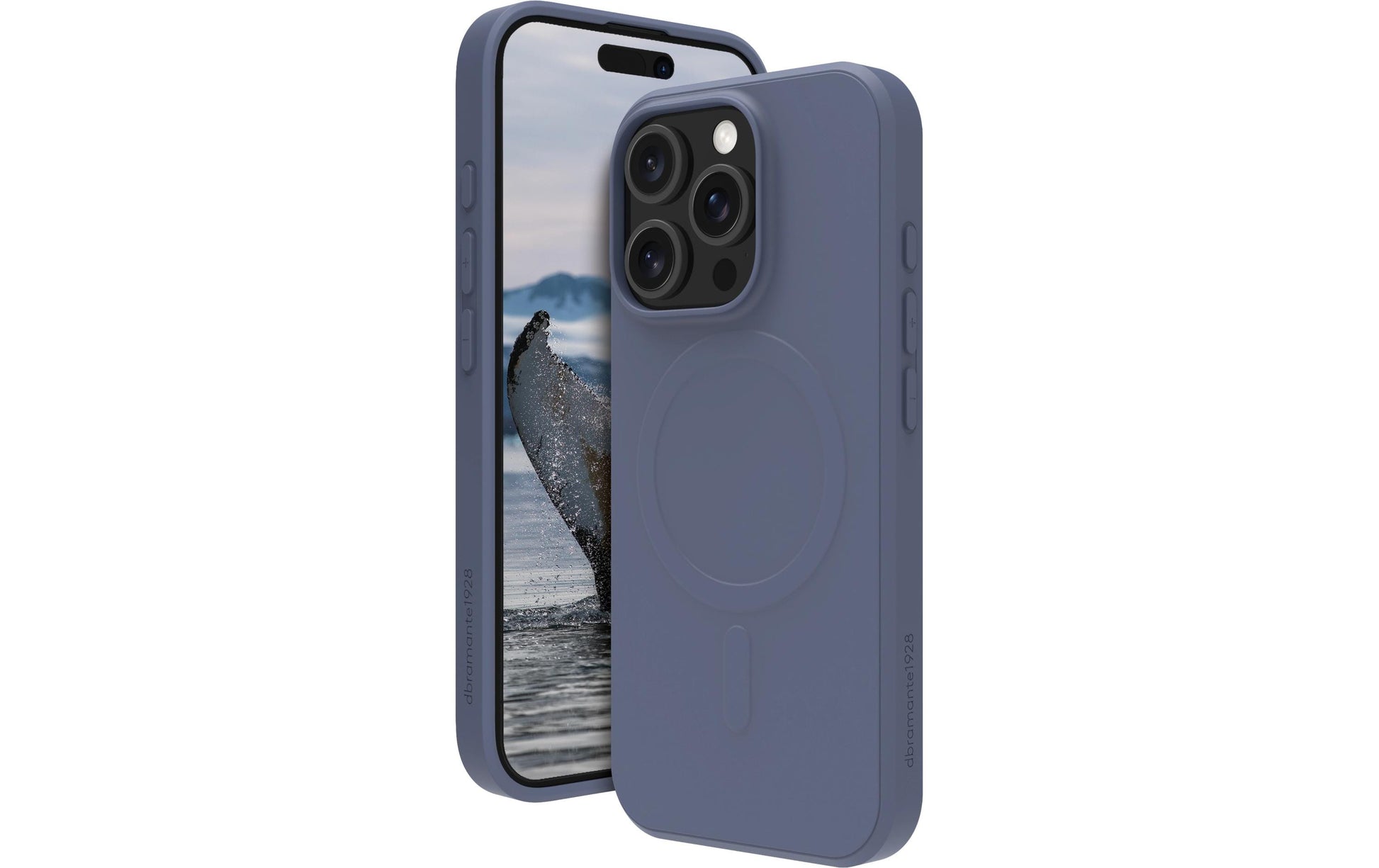 dbramante1928 Greenland Pro MS Backcover – für Apple iPhone 16 Pro, Kunststoff, Pacific Blue
