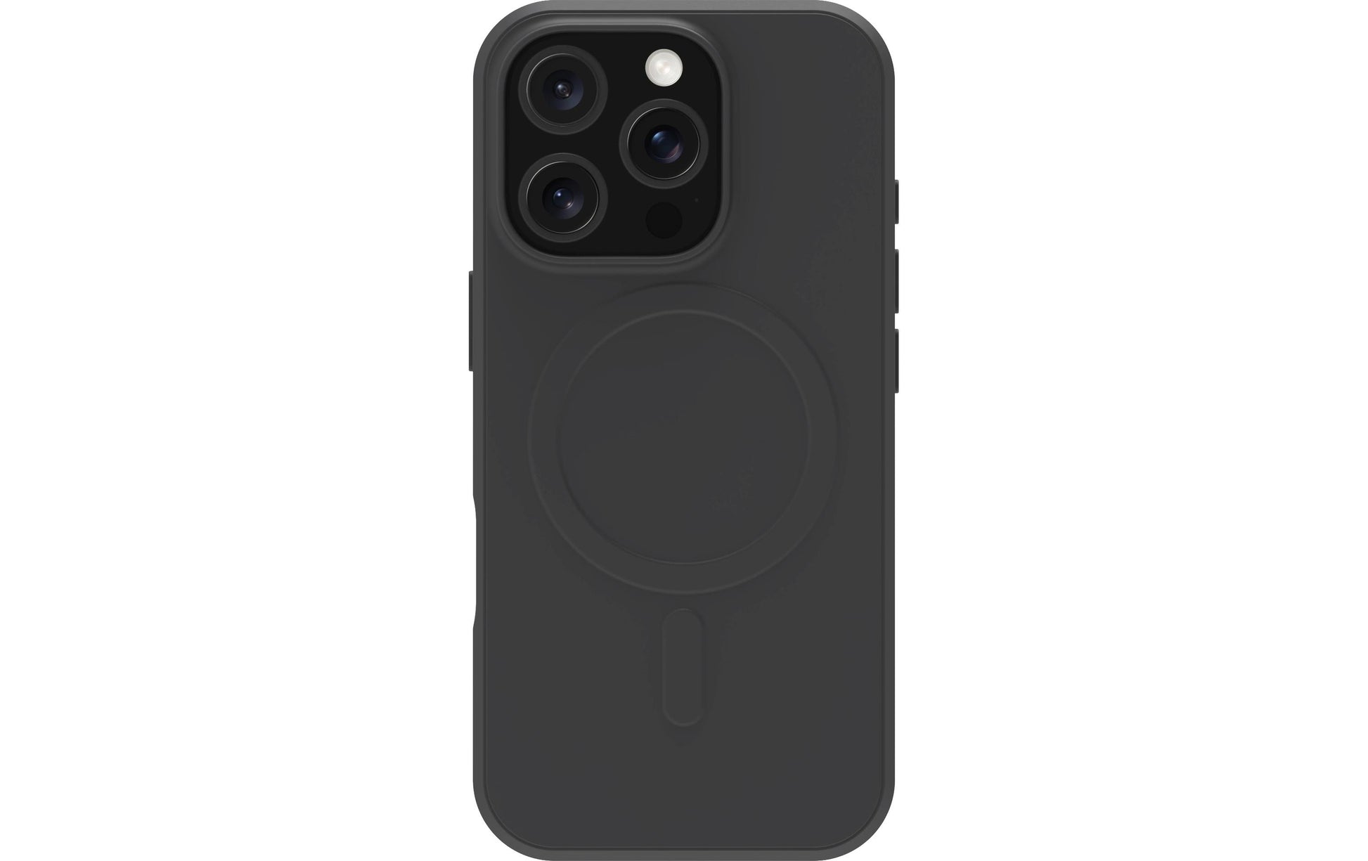 dbramante1928 Greenland Pro MS Rückcover – für Apple iPhone 16 Pro, Recycling-Kunststoff, Night Black