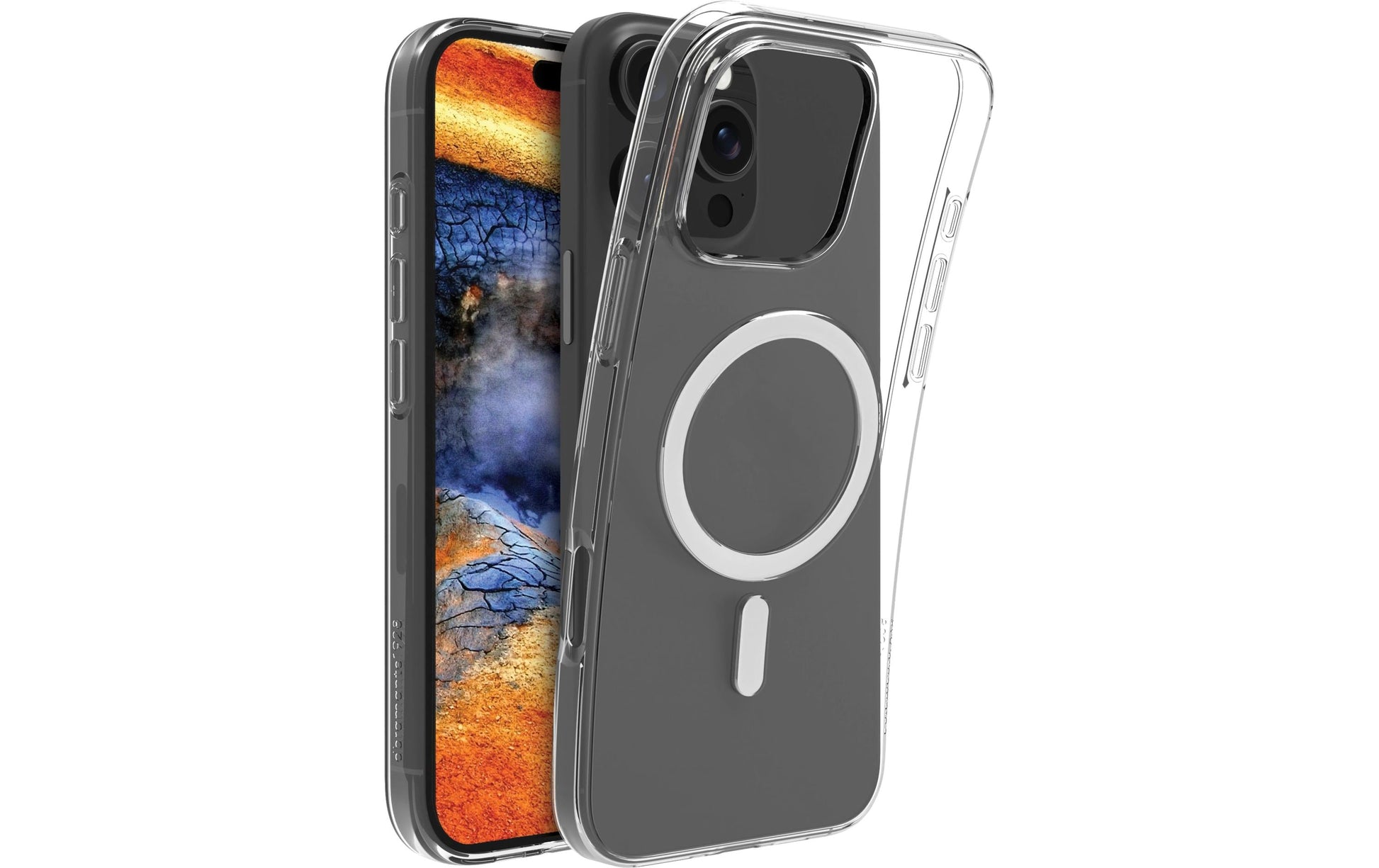 dbramante1928 Greenland Pro MS Backcover – für Apple iPhone 16 Pro, Kunststoff, Transparent
