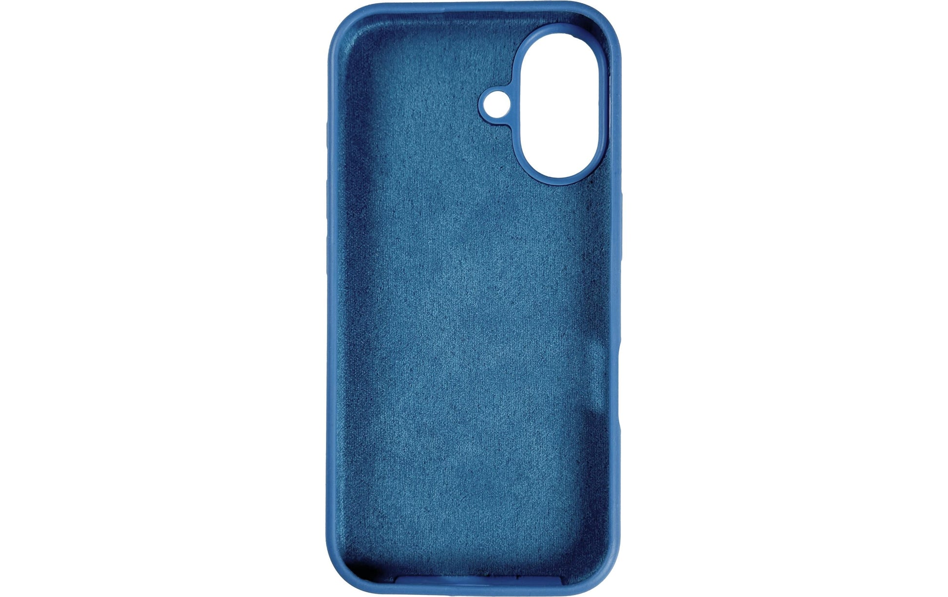 Nudient Backcover Base – für Apple iPhone 16 – blau
