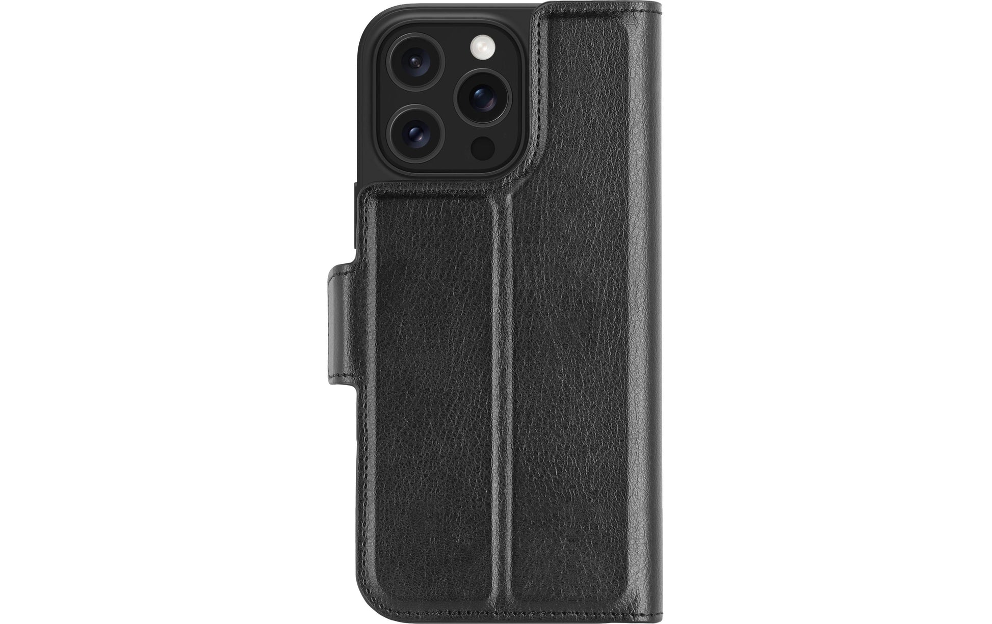 dbramante1928 Oslo Pro Folio – für Apple iPhone 16 Pro Max, mit Ständer, mit Kartenfach, PU, Schwarz