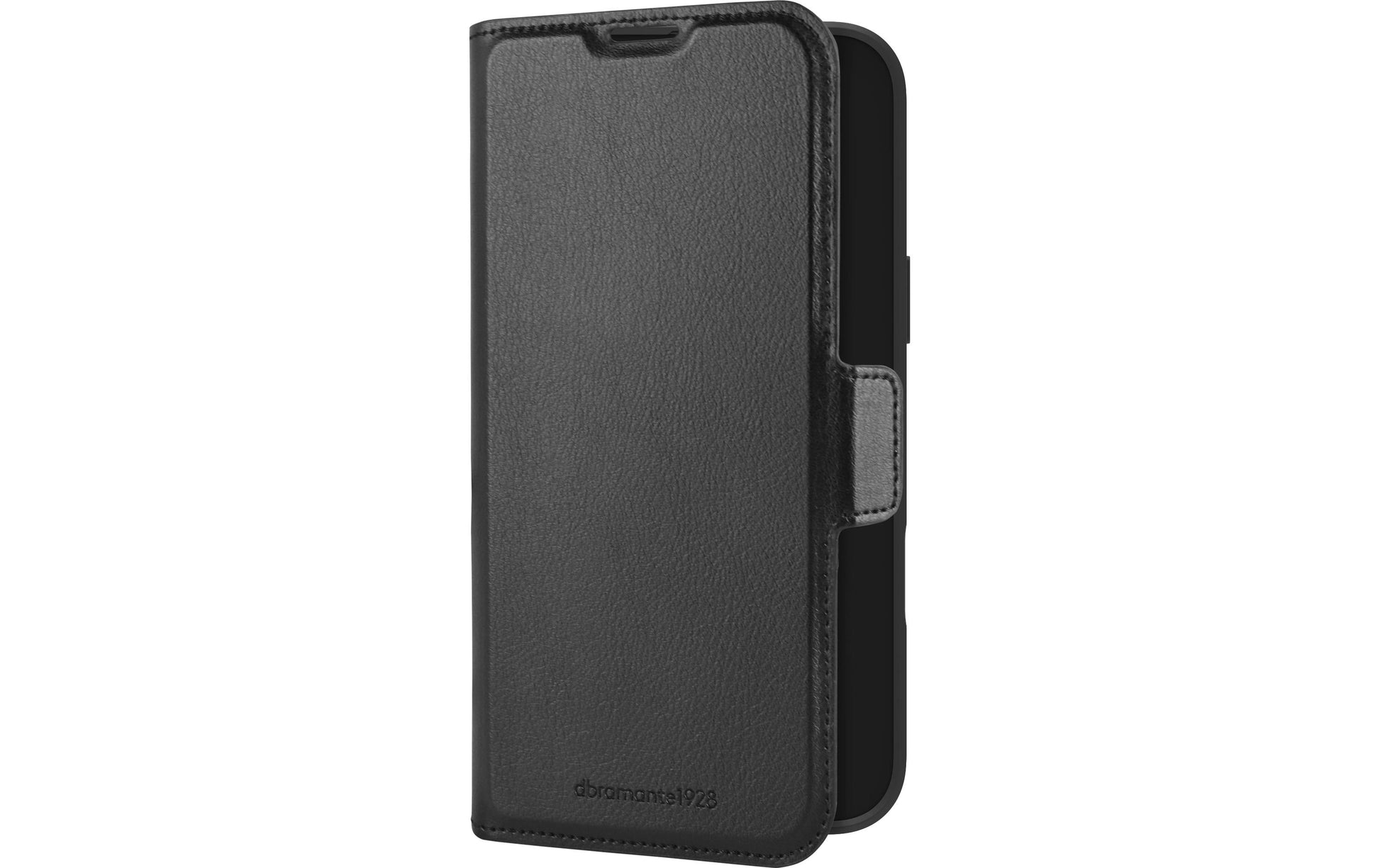 dbramante1928 Oslo Pro Folio – für Apple iPhone 16 Pro Max, mit Ständer, mit Kartenfach, PU, Schwarz