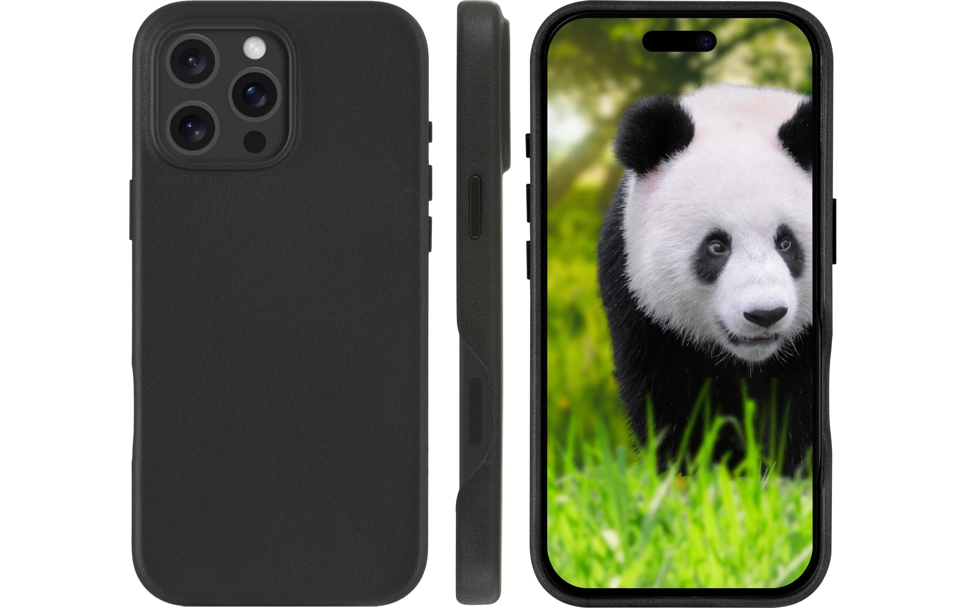 dbramante1928 Backcover – für Apple iPhone 16 Pro Max – schwarz – Leder – MagSafe-kompatibel