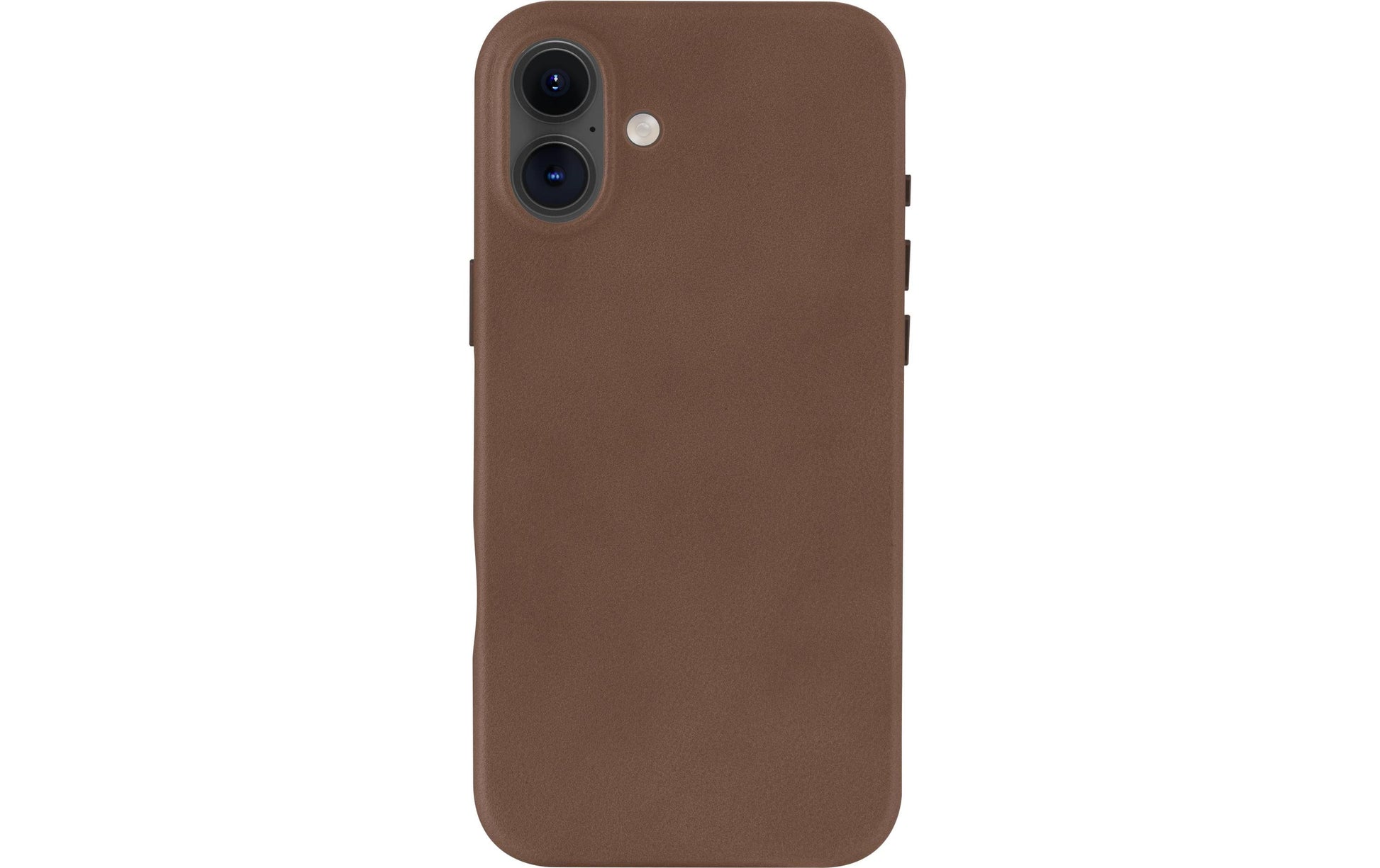 dbramante1928 Roskilde Backcover – für Apple iPhone 16 Plus – MagSafe, Leder, Dark Tan