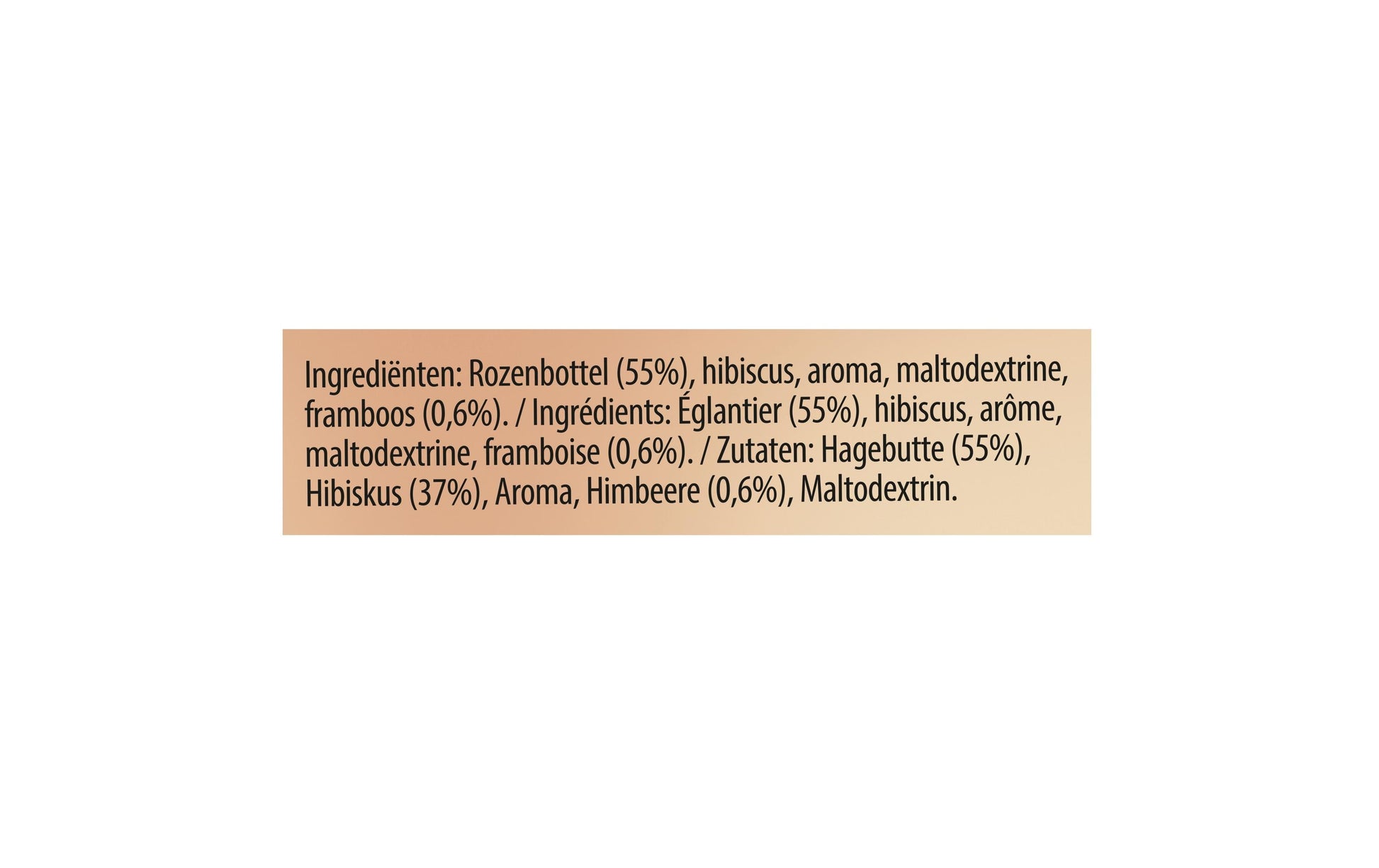Lipton Früchtetee Hagebutte & Himbeere – Teebeutel 20 Beutel – Fairtrade