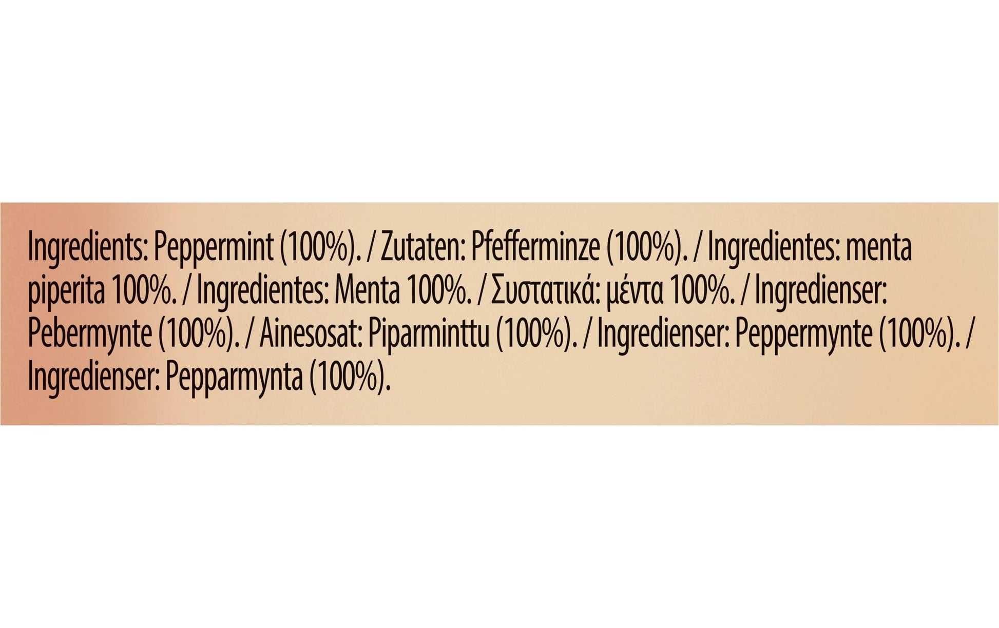 Lipton Kräutertee Pfefferminze – Teebeutel 20 Beutel – Fairtrade