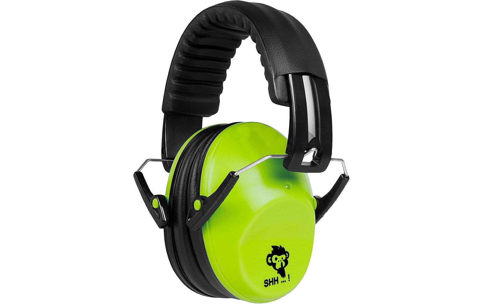 ACE SHH 631059 Kapselgehörschutz für Kinder – SNR 26 dB – Neongrün