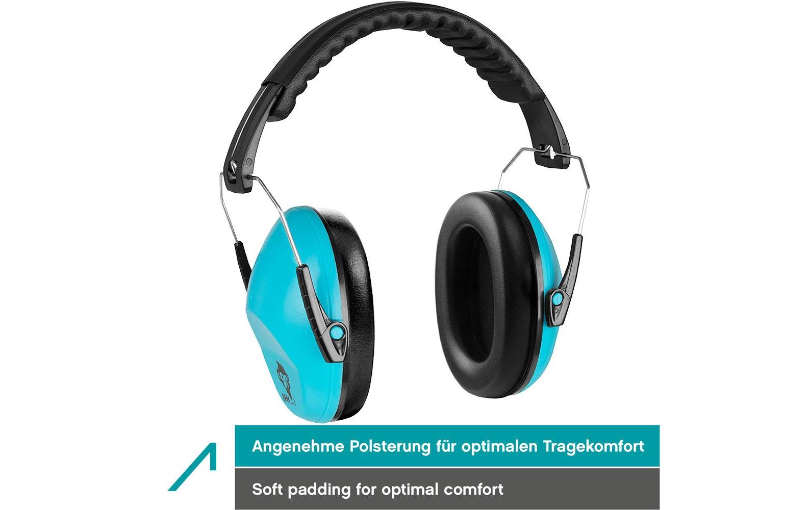 ACE SHH 631060 Kapselgehörschutz für Kinder – SNR 26 dB – Blau/Schwarz