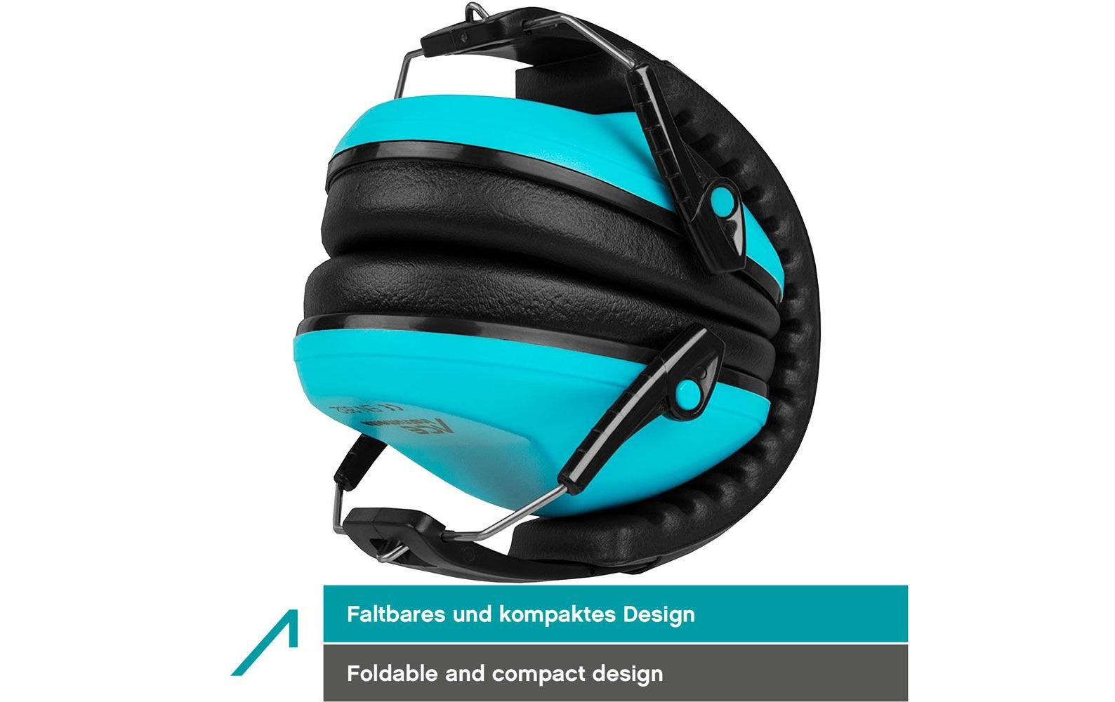 ACE SHH 631060 Kapselgehörschutz für Kinder – SNR 26 dB – Blau/Schwarz