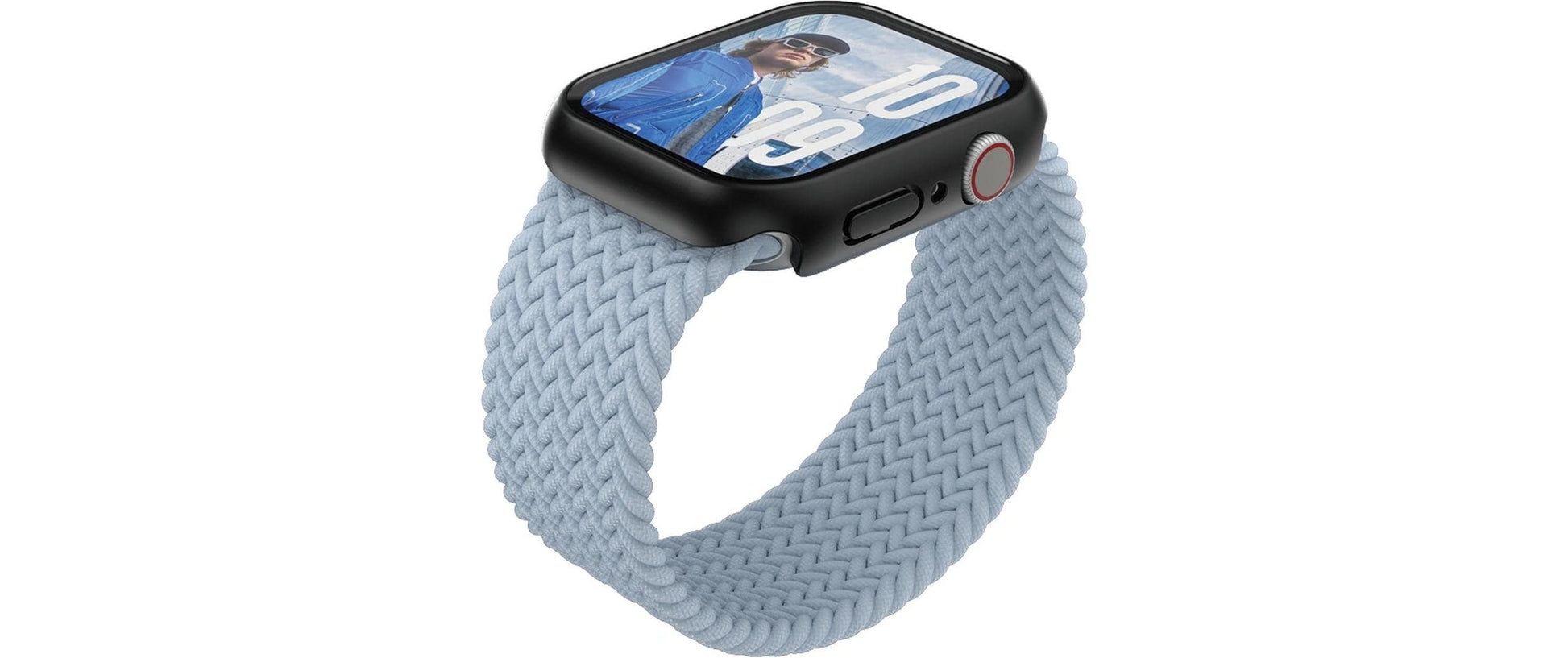 PanzerGlass Full Body (Slim) Displayschutz für Apple Watch Series 10 46 mm, Schwarz, 1 Stück