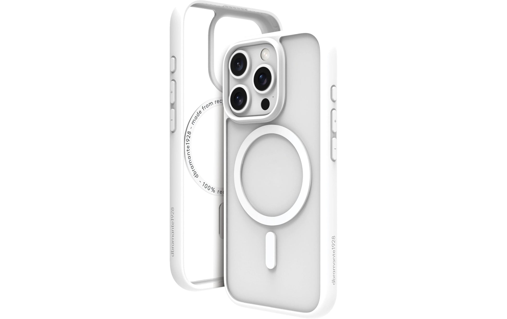 dbramante1928 Grenen Backcover – für Apple iPhone 16 Pro Max, Kunststoff, Weiss, bis 2 m sturzsicher