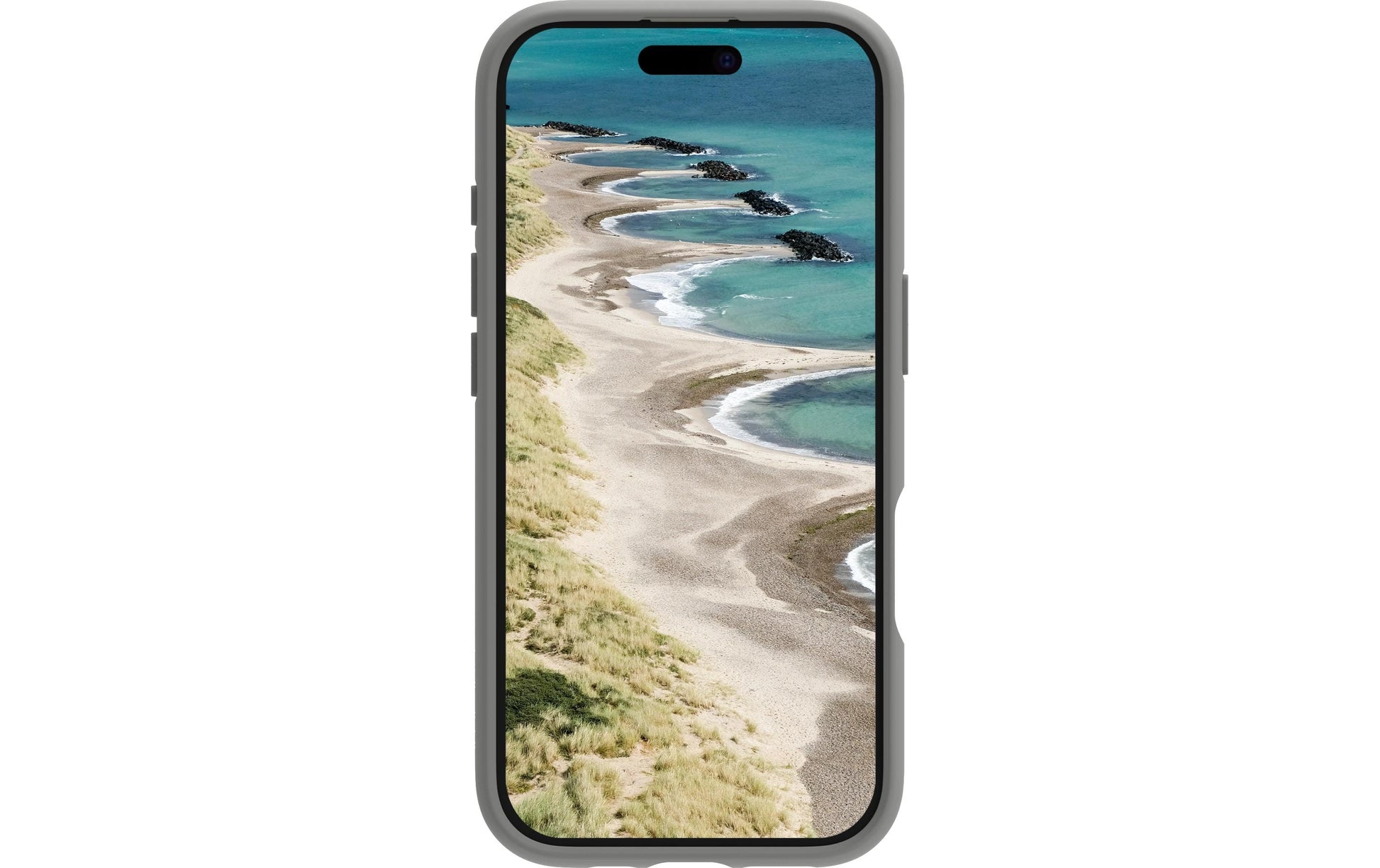 dbramante1928 Grenen Backcover – für Apple iPhone 16 Pro Max, MagSafe, Kunststoff, Titan, bis 2 m sturzsicher