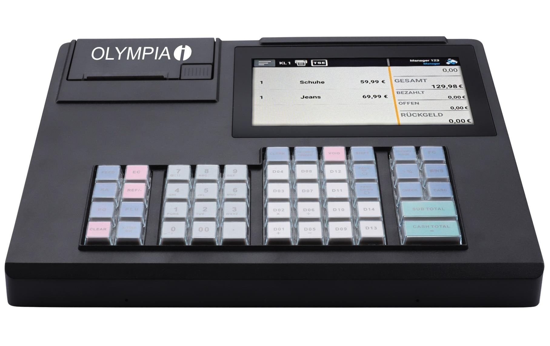 Olympia K200 – POS-Terminal – schwarz