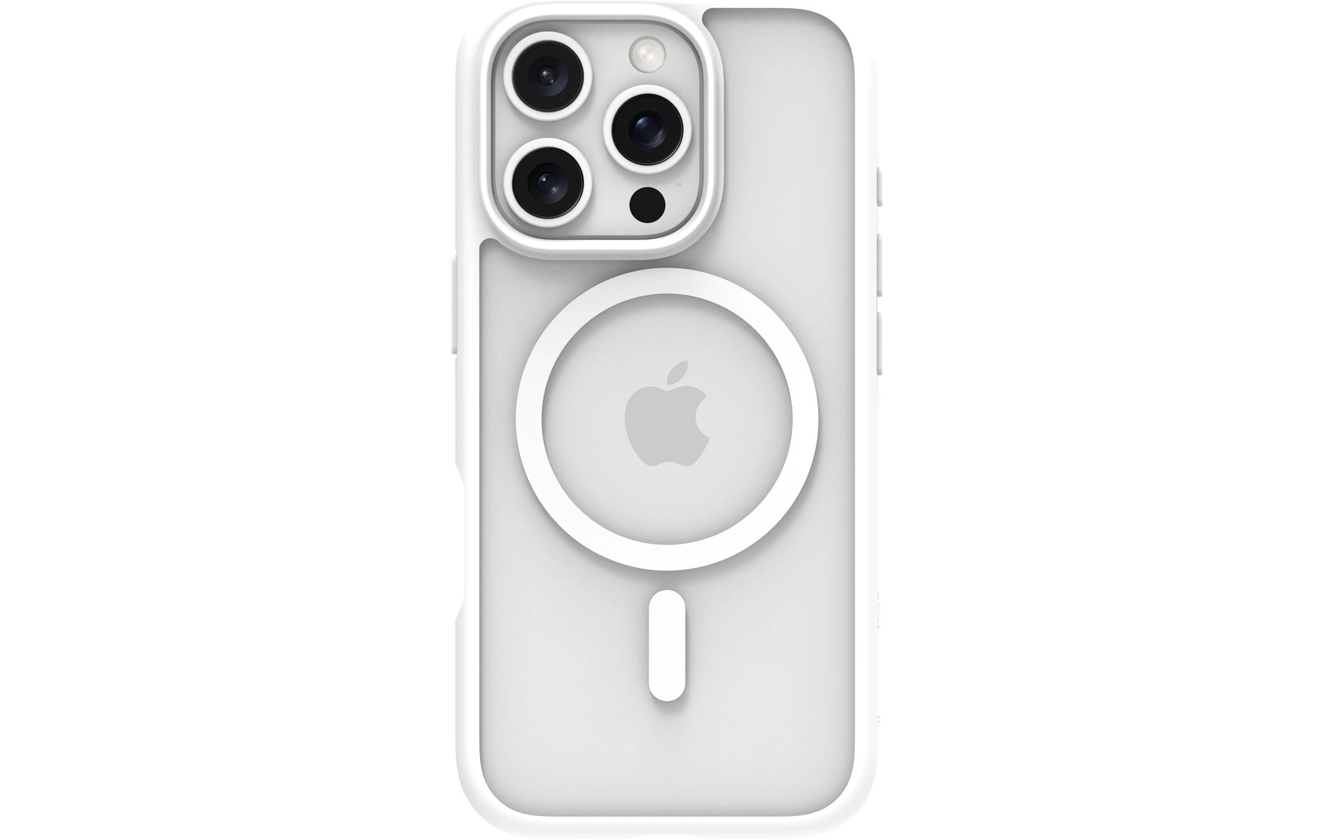dbramante1928 Grenen Backcover – für Apple iPhone 16 Pro, Recycling-Kunststoff, weiss, bis 2 m sturzsicher