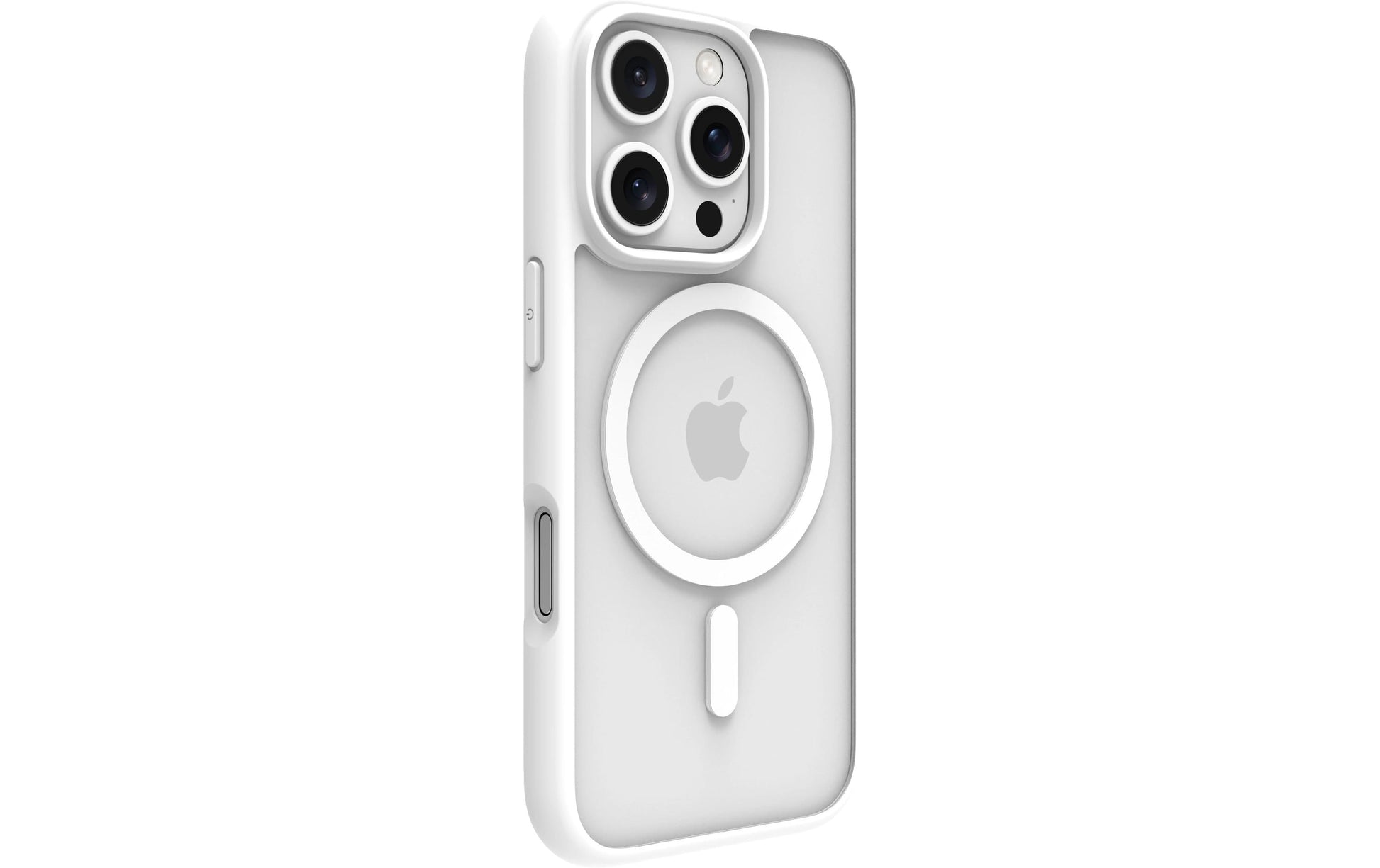 dbramante1928 Grenen Backcover – für Apple iPhone 16 Pro, Recycling-Kunststoff, weiss, bis 2 m sturzsicher
