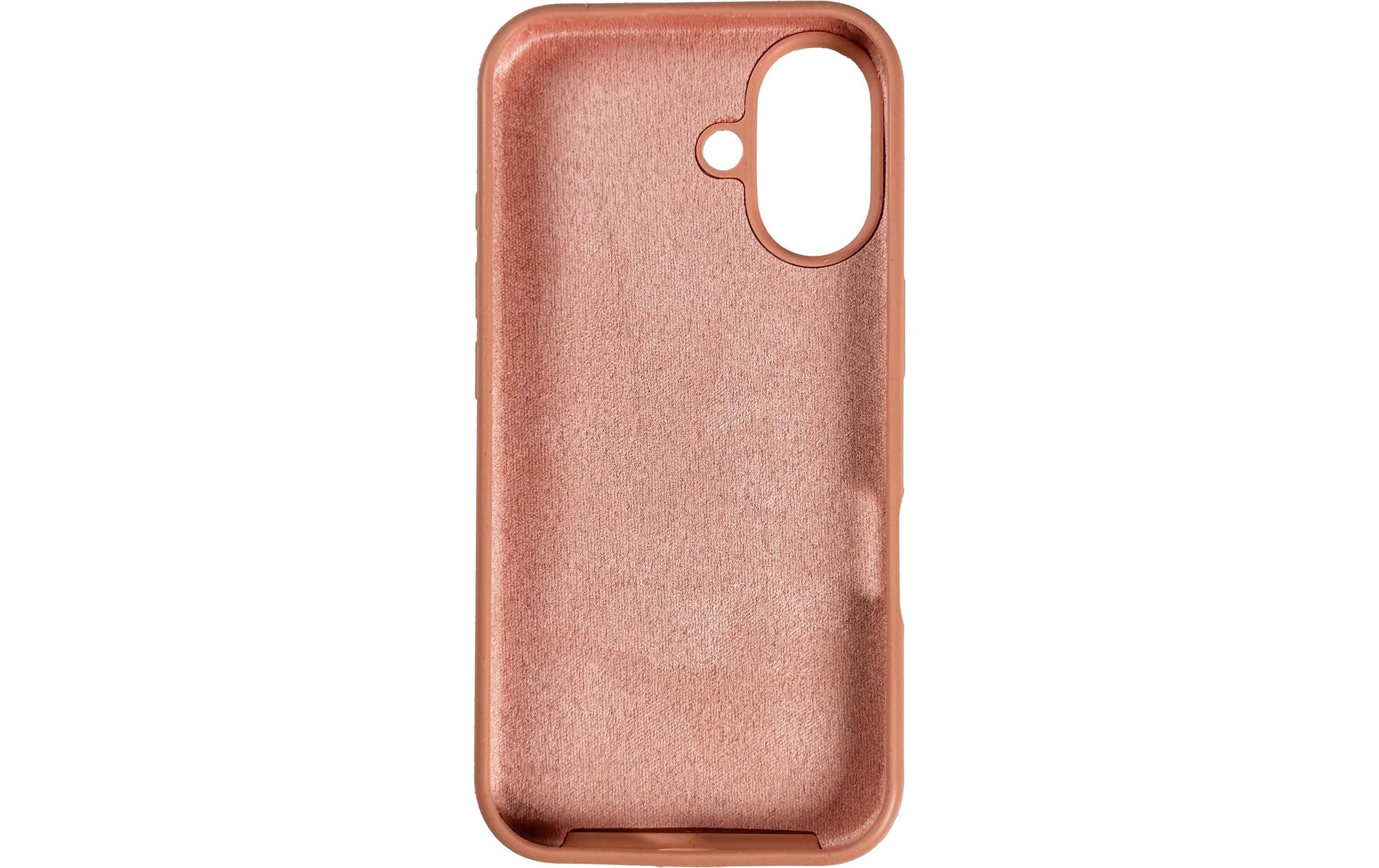 Nudient Backcover Base – für Apple iPhone 16 Plus – orange