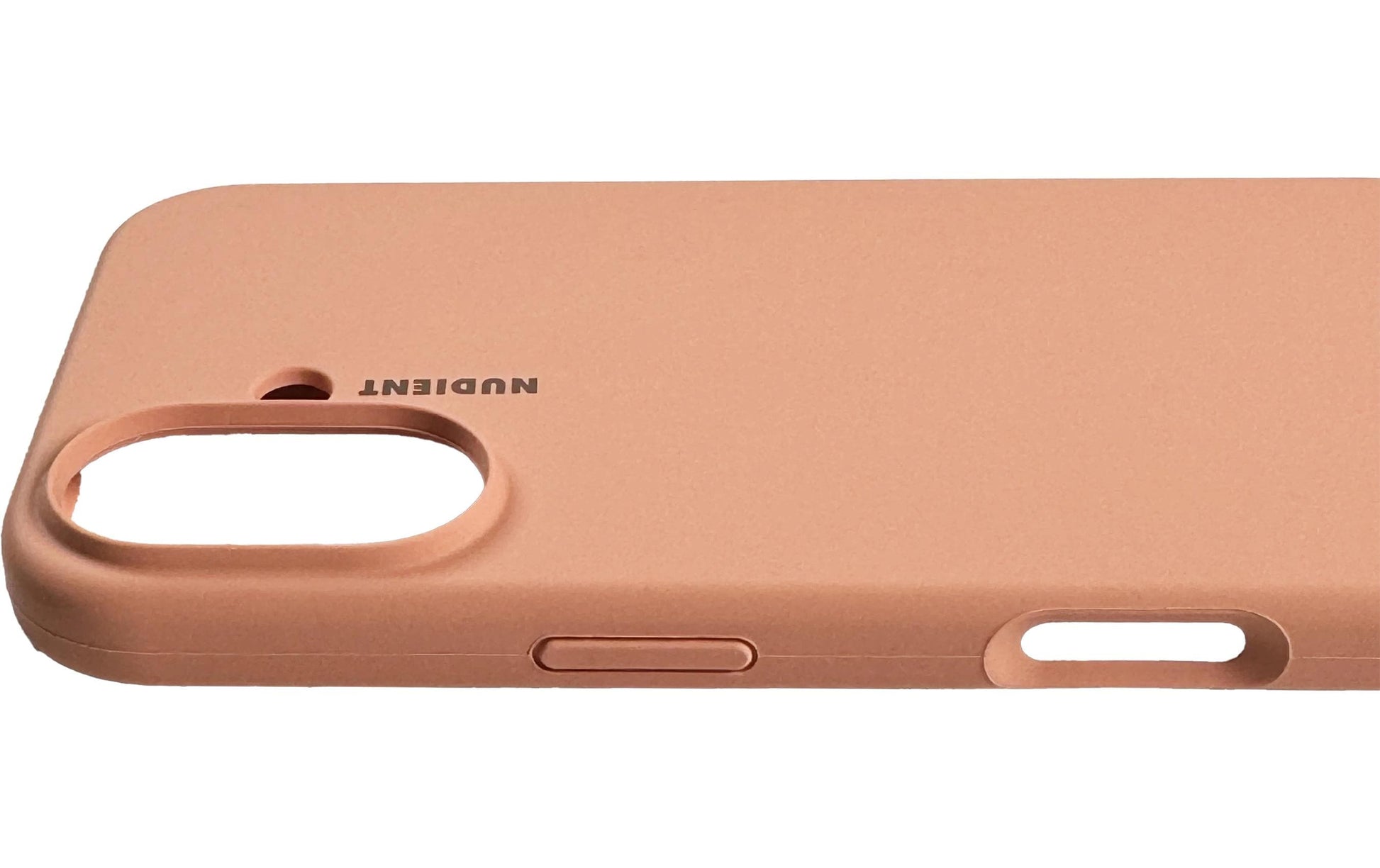Nudient Backcover Base – für Apple iPhone 16 Plus – orange