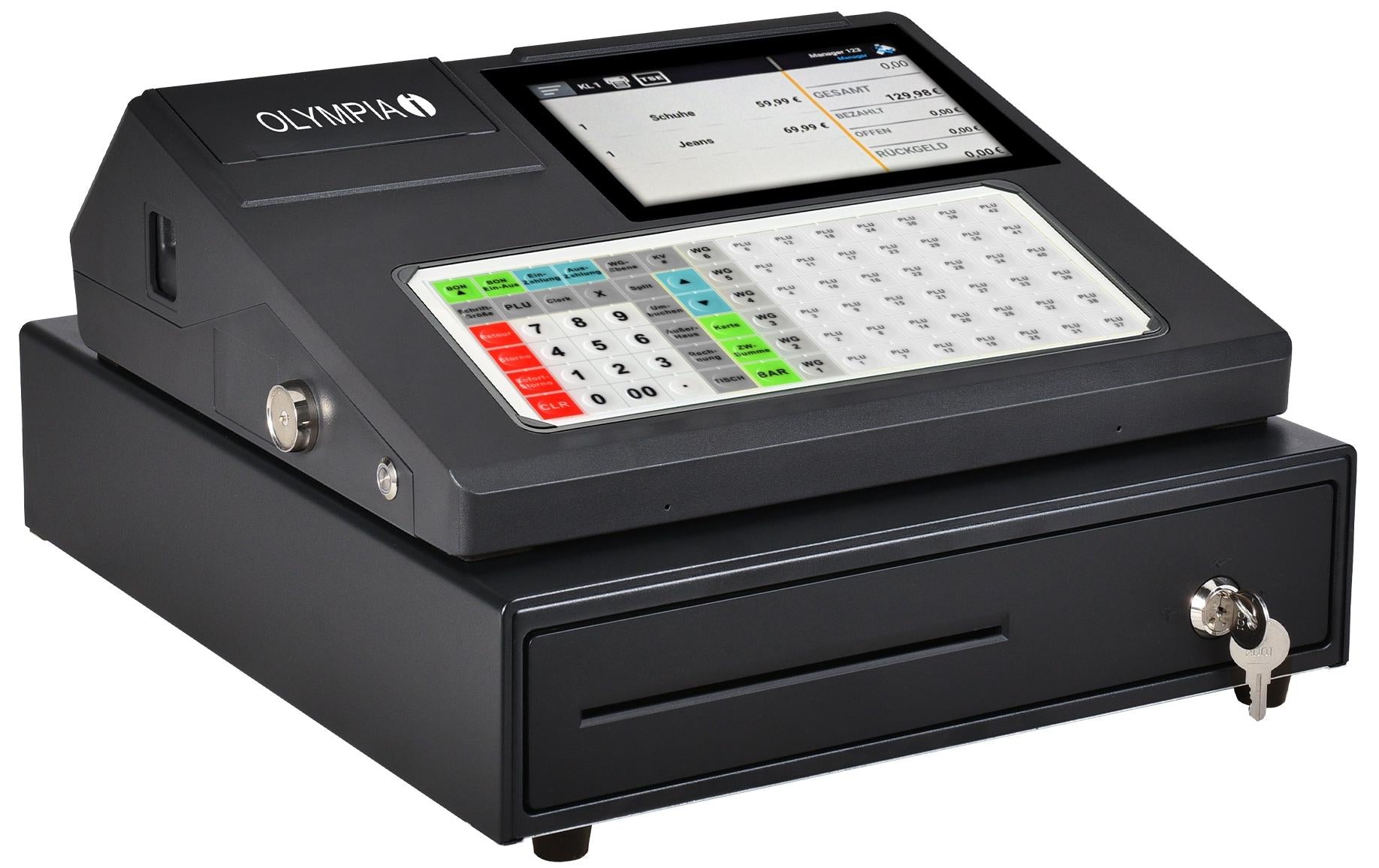 Olympia K200 Plus – POS-Terminal (AiO) – Schwarz