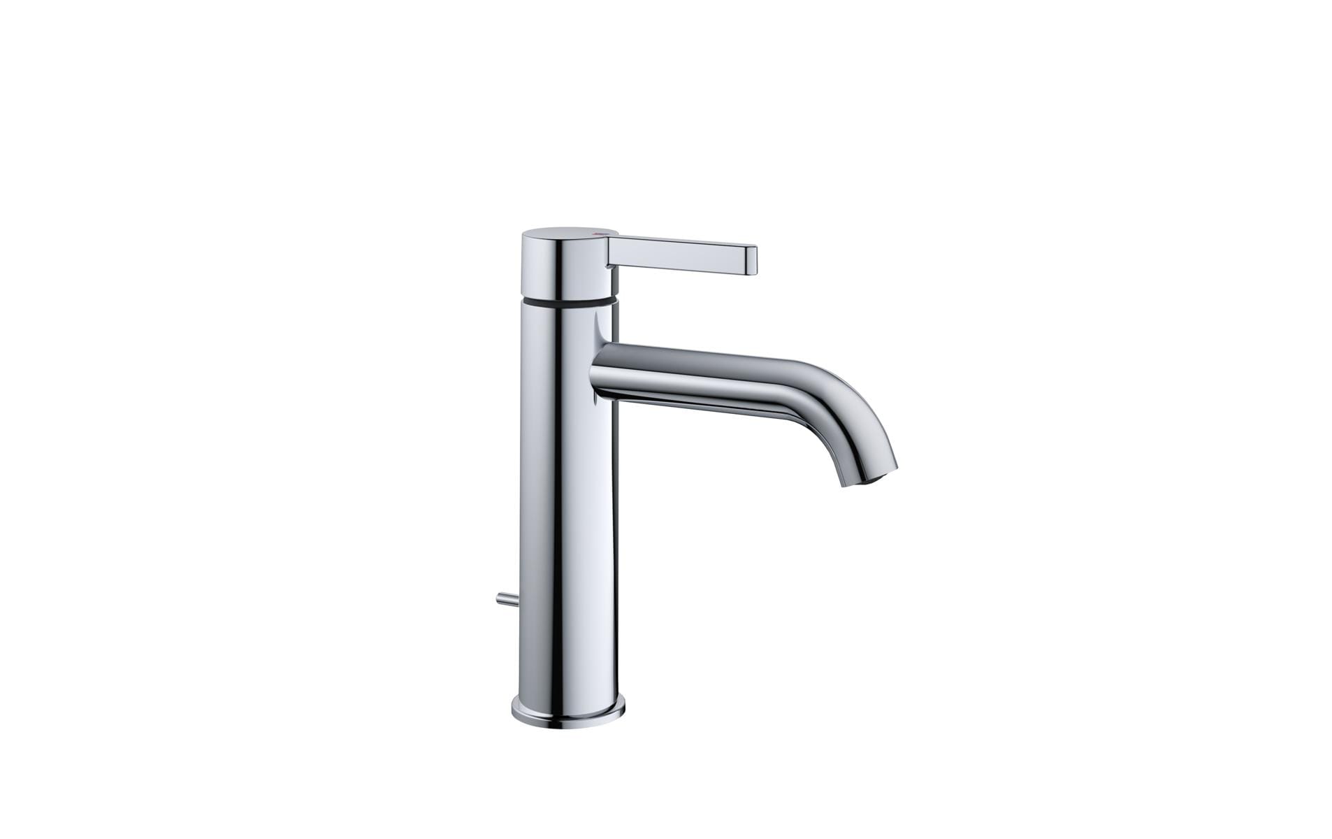 KWC Badebatterie BEVO – Einhebelmischer, 20,1 cm, Messing, Chrom