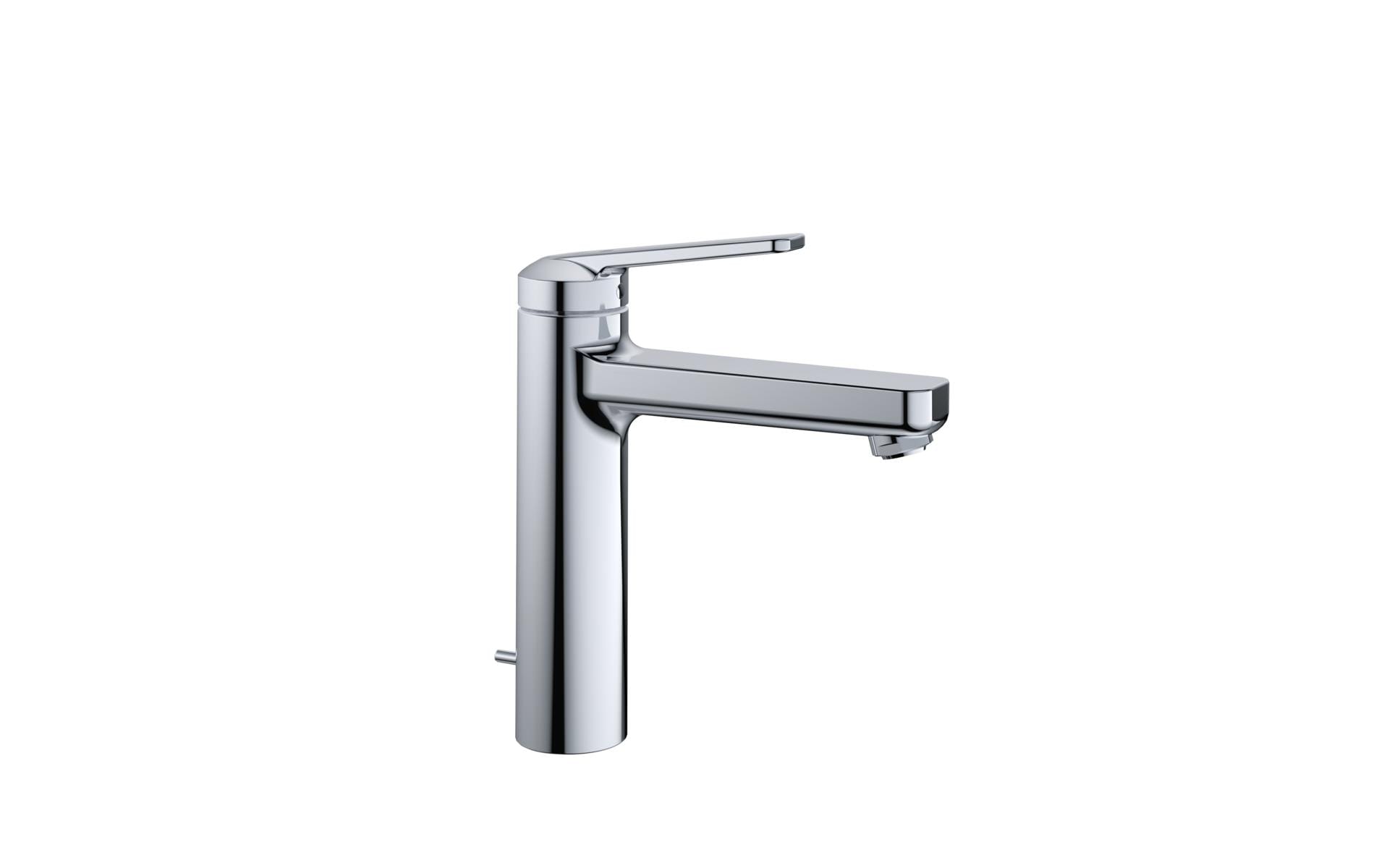KWC DOMO Unterputz-Badebatterie – 20,6 cm, Messing, Einhebelmischer, für Waschbecken, Chrom