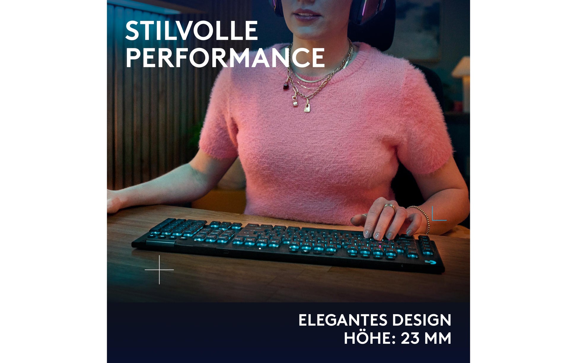 Logitech G G915 X LIGHTSPEED – Gaming-Tastatur – Mechanisch – Bluetooth & 2,4 GHz – QWERTZ (CH) – RGB