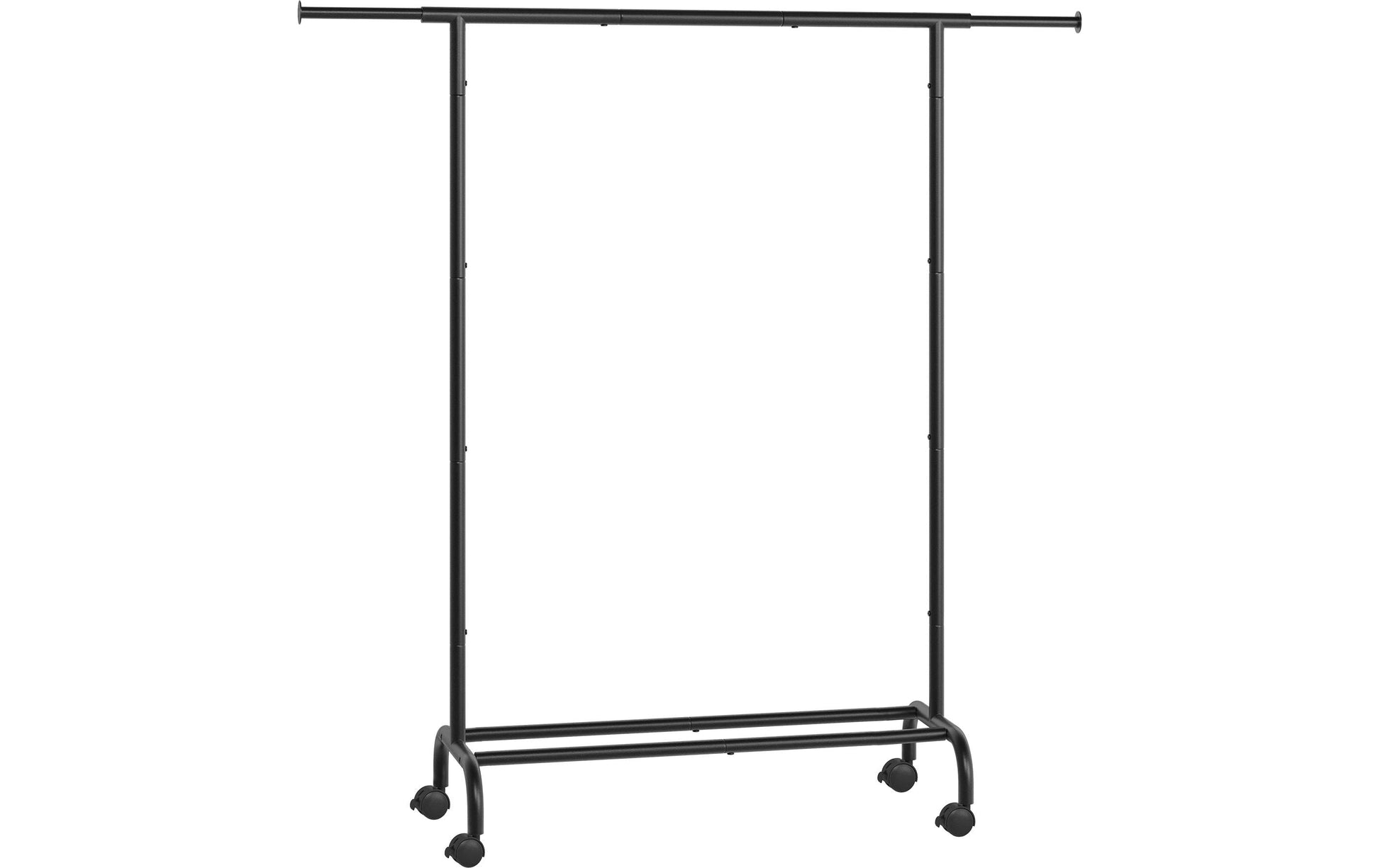 Songmics Garderobenständer (mit Rollen) – Stahl – Schwarz – 1'560 mm