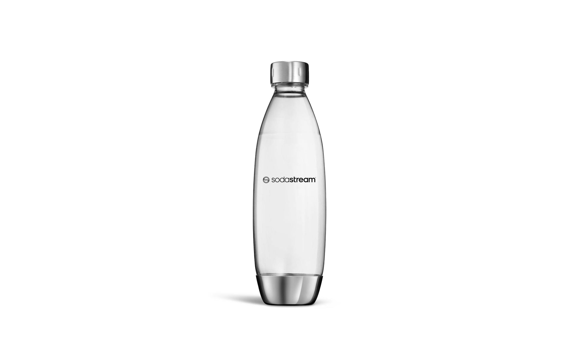 SodaStream Karbonisiererflasche Fuse Metal DWS – 1 l – für Modelle, z. B. DUO, E-DUO, TERRA