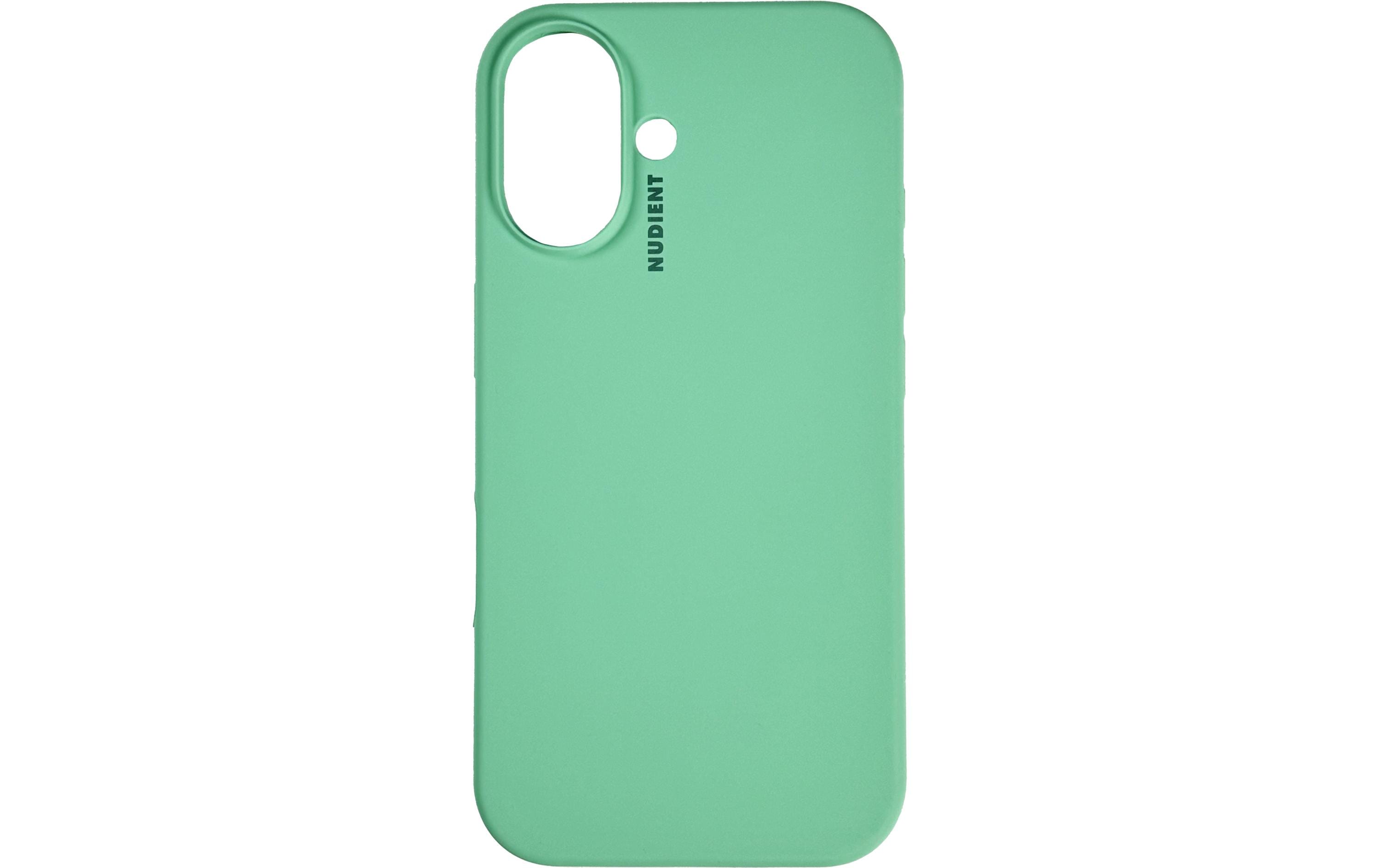 Nudient Base Backcover – für Apple iPhone 16, Kunststoff, Mintgrün