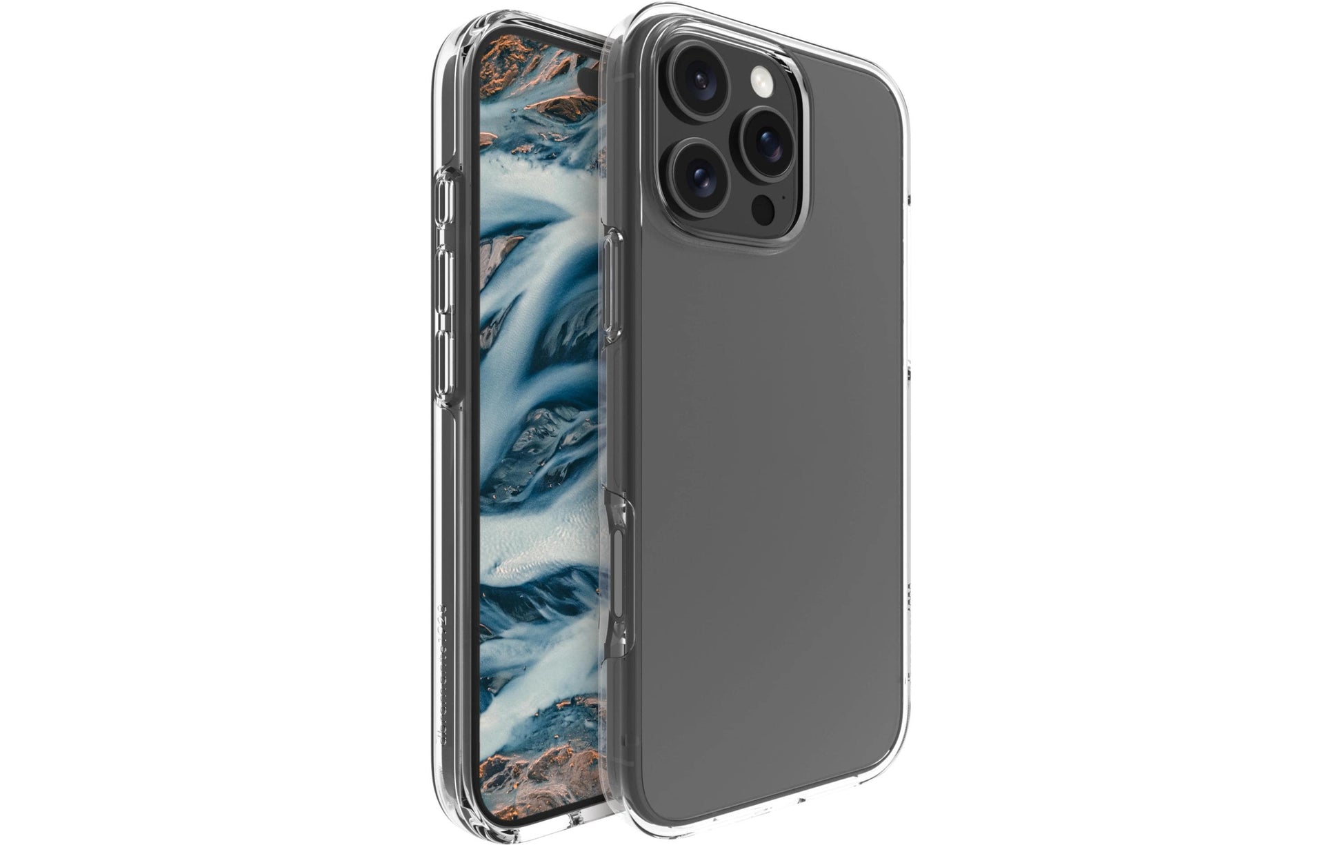 dbramante1928 Iceland Pro – Backcover – für Apple iPhone 16 Pro Max, Kunststoff, Transparent