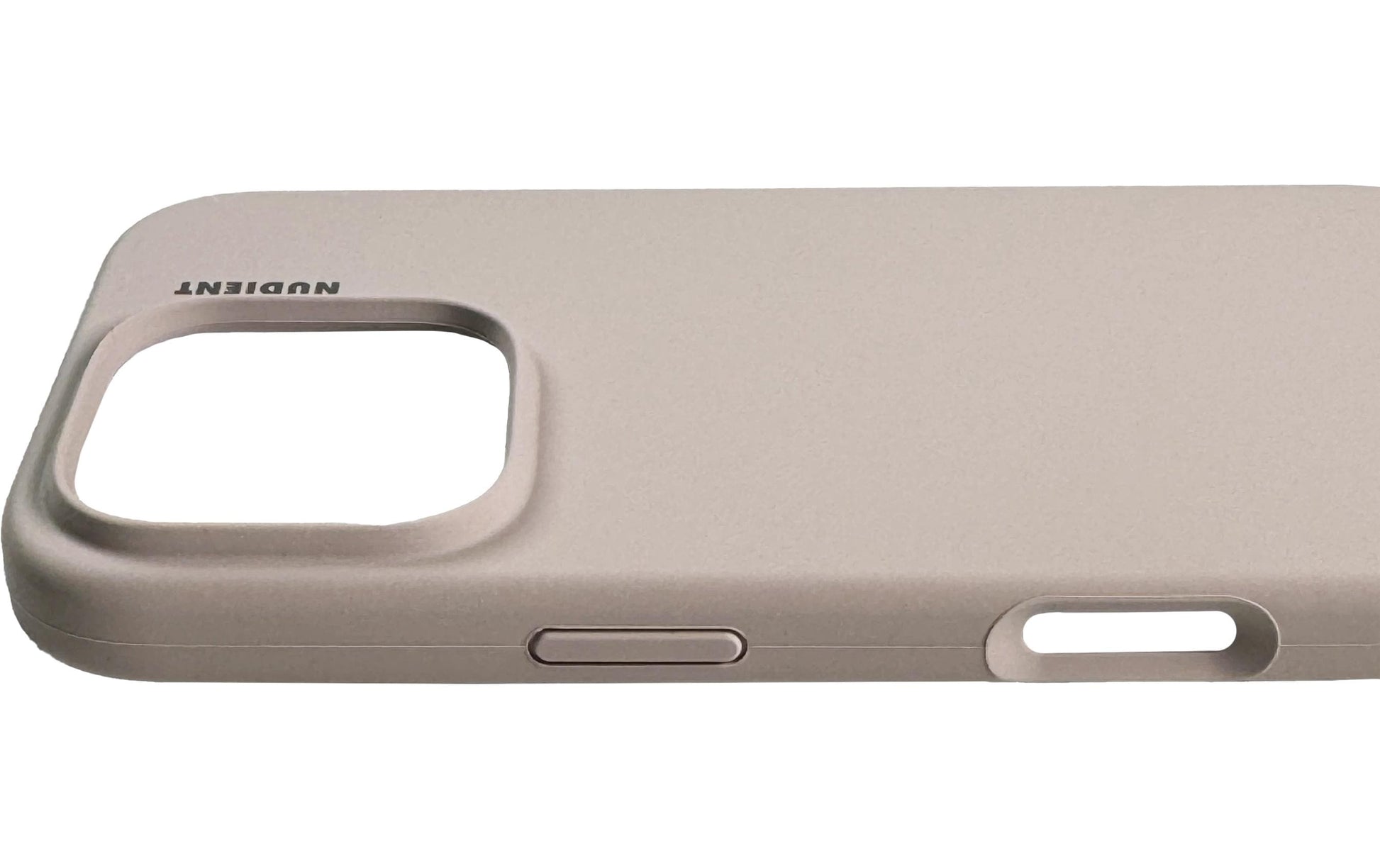 Nudient Backcover Base – für Apple iPhone 16 Pro Max – beige