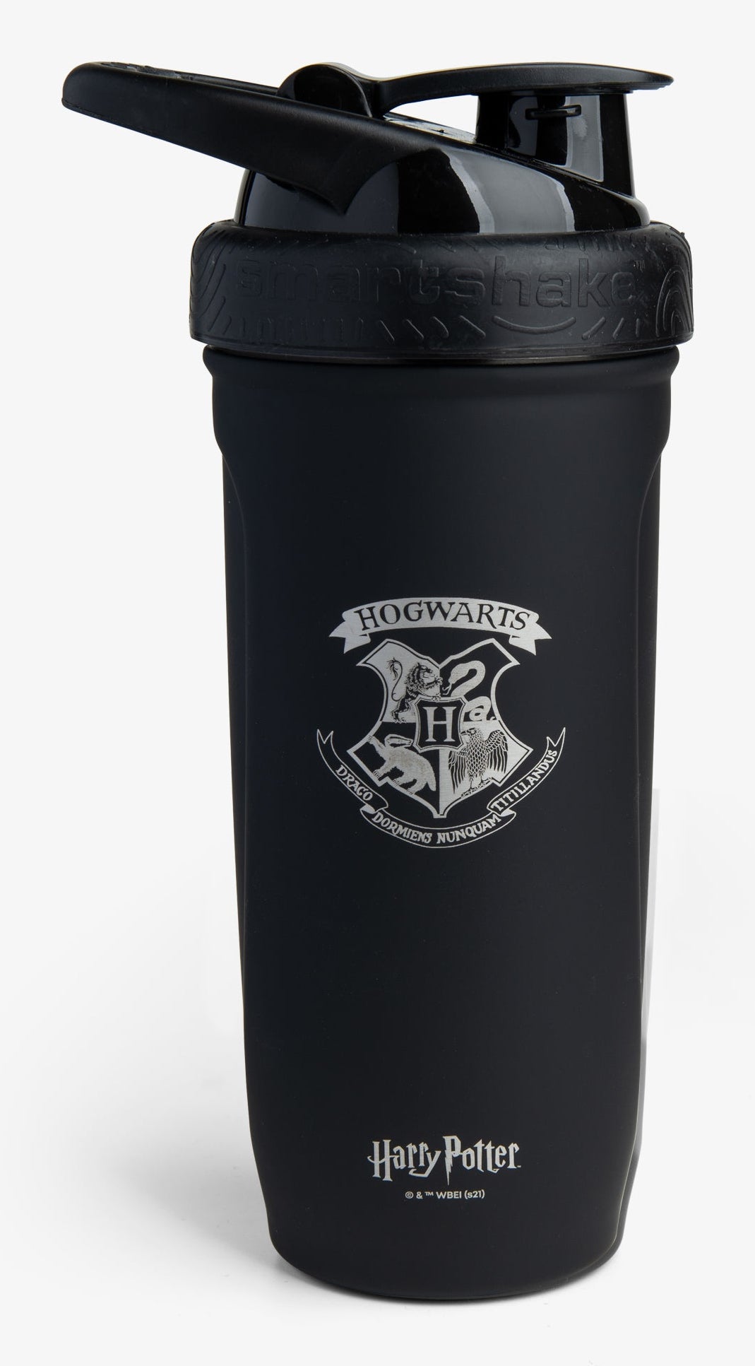 Smartshake Trinkflasche Reforce – 9 dl – Kunststoff, Schraubverschluss, auslaufsicher – Hogwarts Crest
