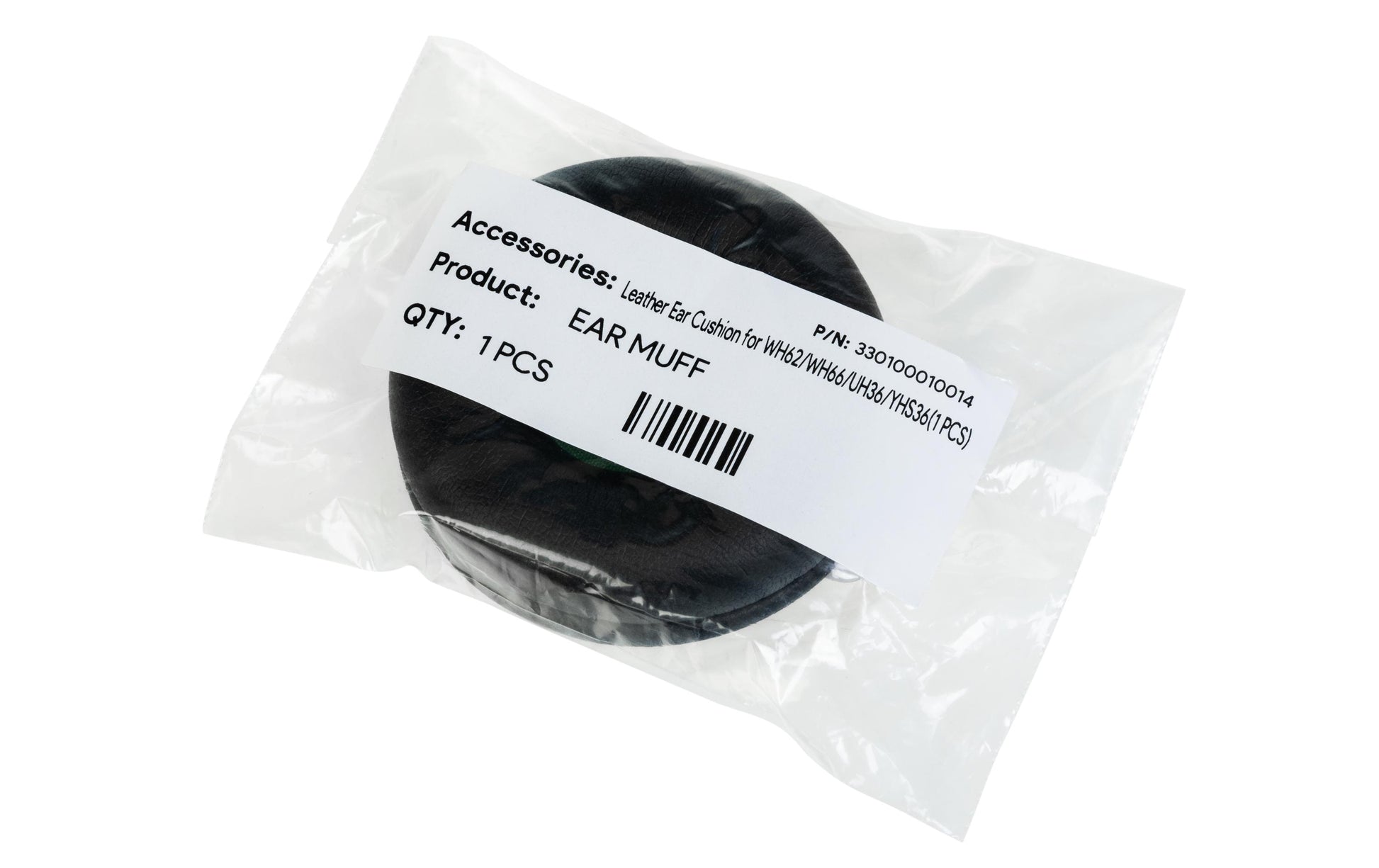 Yealink Ersatz-Ohrpolster/Refresh-Kit – für WH62/WH66 Headsets – Kunstleder – Schwarz