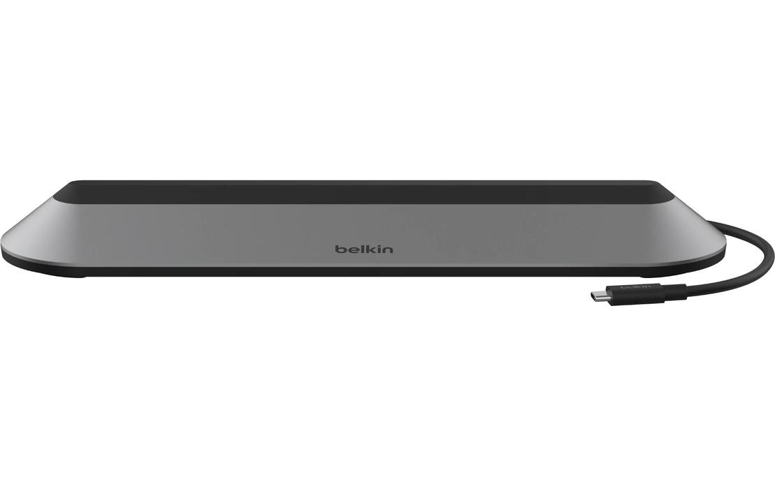 Belkin INC014BTSGY Dockingstation – USB-C, 2× HDMI, 1× VGA, 2× USB-A, 2× USB-C, 100 W PD, 2,5GbE, SD/microSD