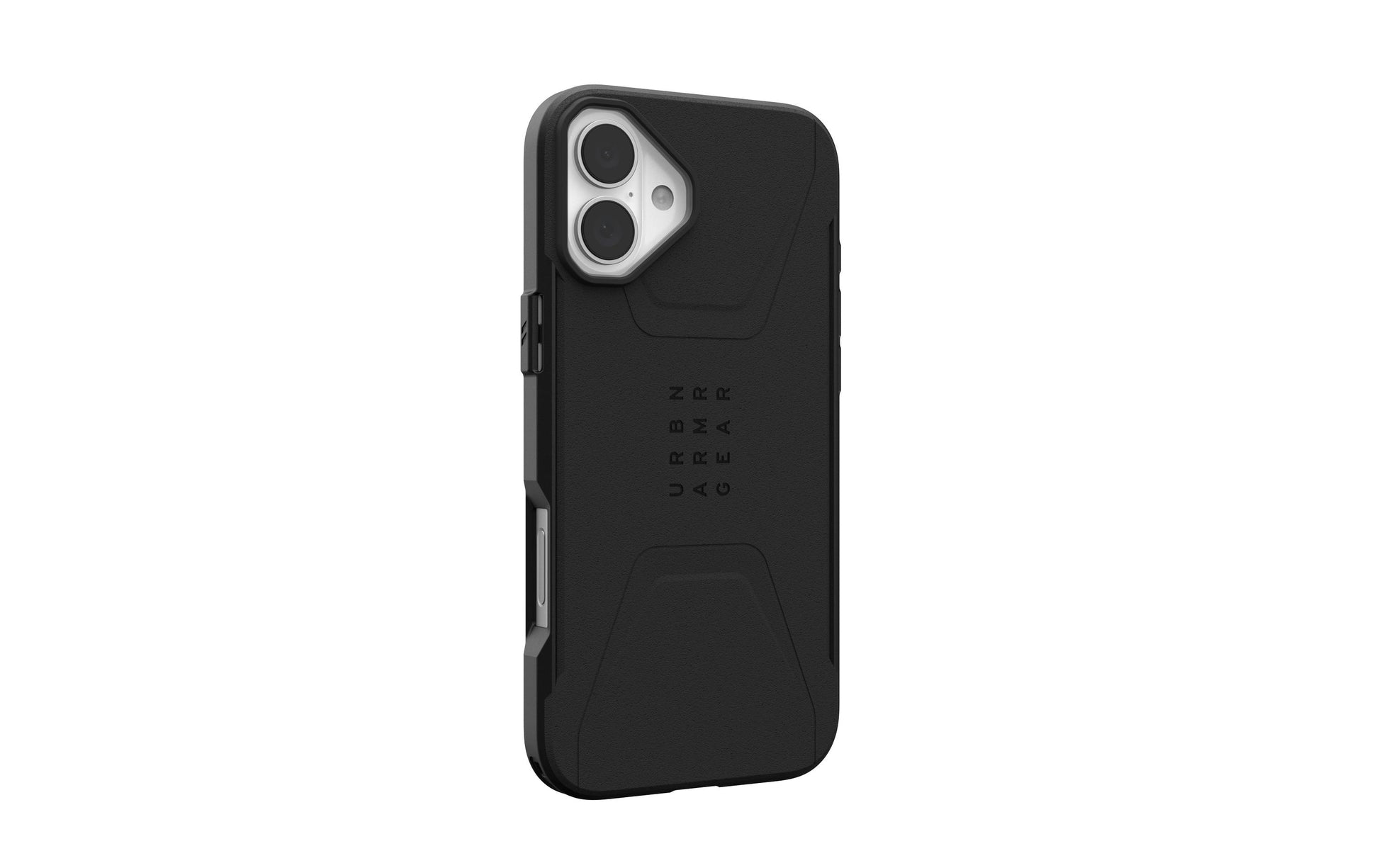 Urban Armor Gear UAG – Backcover Civilian – für Apple iPhone 16 Plus – schwarz – MagSafe-kompatibel
