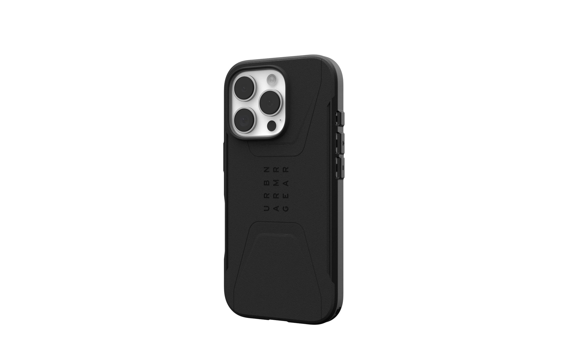 Urban Armor Gear UAG – Backcover Civilian – für Apple iPhone 16 Pro – schwarz – MagSafe-kompatibel