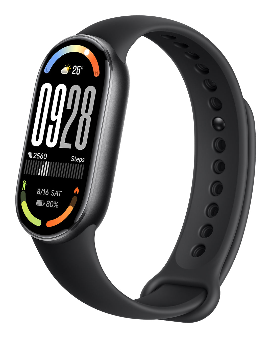 Xiaomi Smart Band 10 – Smartwatch – 1,72", Bluetooth 5,4, AMOLED, 5 ATM, Schwarz, One Size, Sportarmband