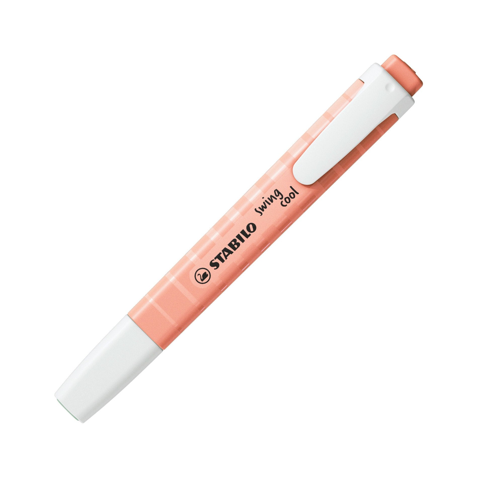 STABILO Swing Cool Pastell Textmarker – Pfirsich, Keilspitze 1–4 mm