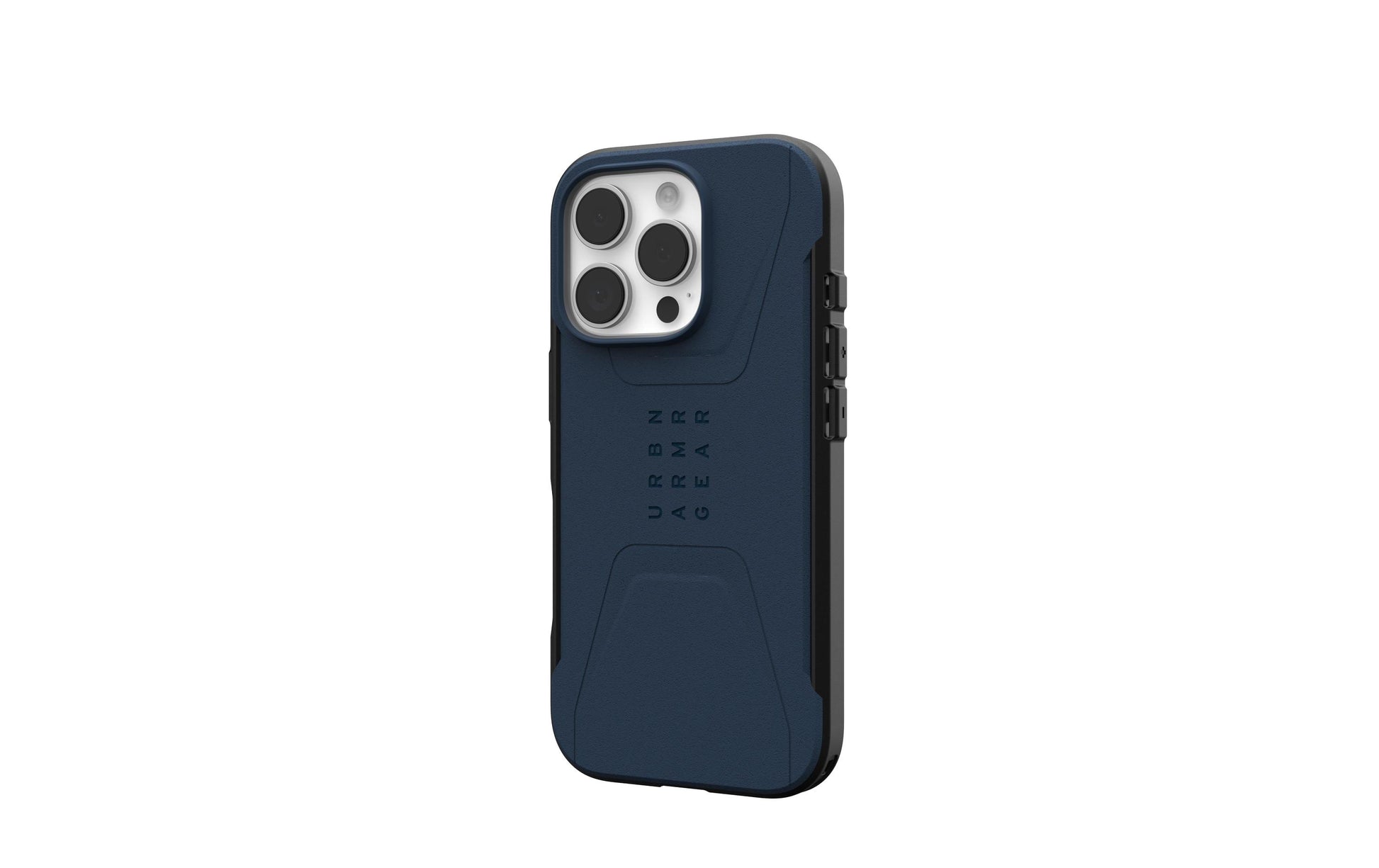 Urban Armor Gear Backcover Civilian – für Apple iPhone 16 Pro – navy – MagSafe-kompatibel