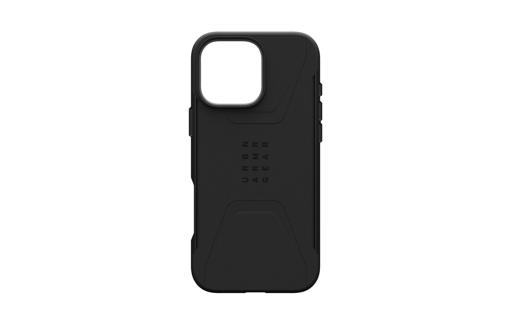 Urban Armor Gear UAG Civilian – Rückcover – für Apple iPhone 16 Pro Max – MagSafe, Kunststoff, Schwarz, bis 6 m sturzsicher