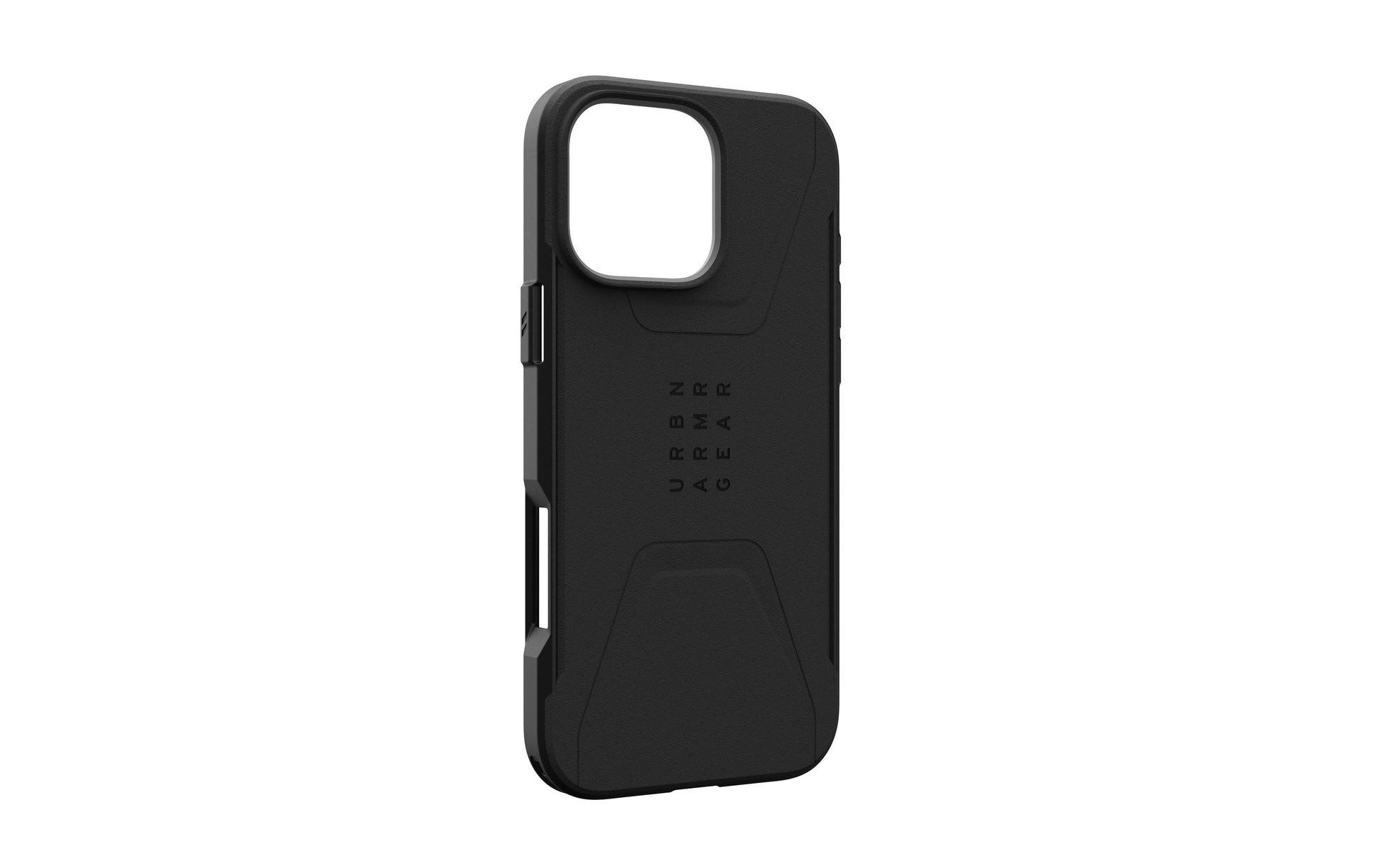 Urban Armor Gear UAG Civilian – Rückcover – für Apple iPhone 16 Pro Max – MagSafe, Kunststoff, Schwarz, bis 6 m sturzsicher