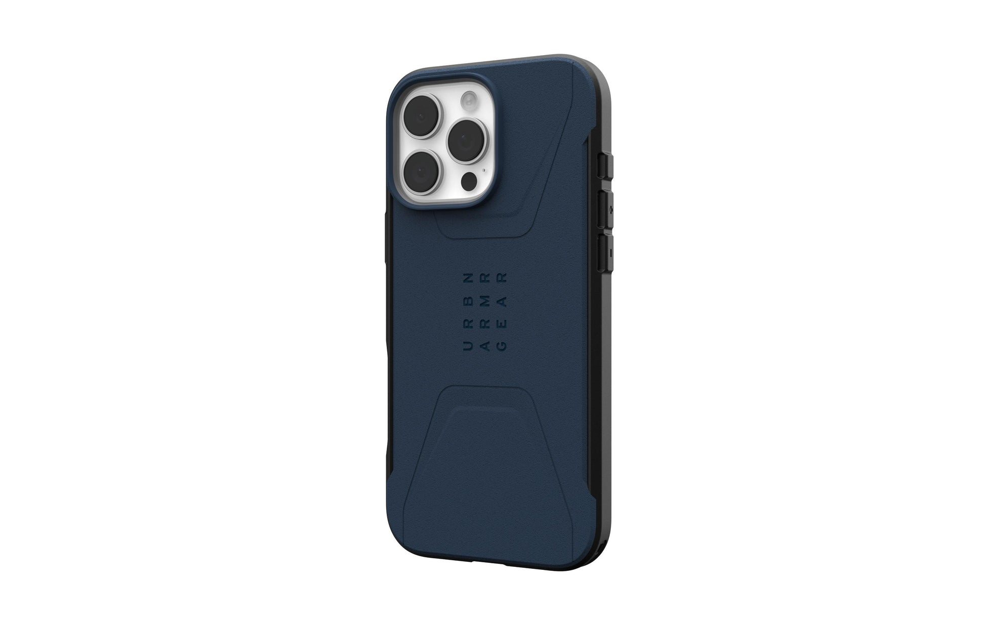 Urban Armor Gear UAG Civilian – Rückcover – für Apple iPhone 16 Pro Max, MagSafe, Kunststoff, Navy, bis 6 m sturzsicher
