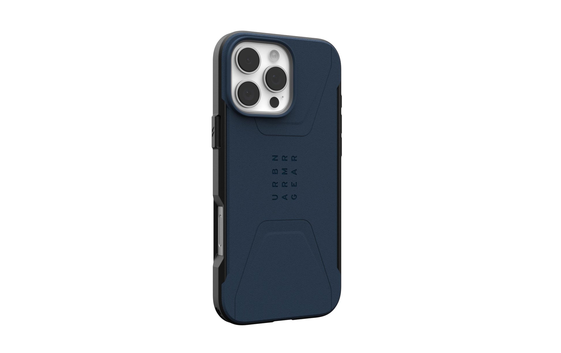 Urban Armor Gear UAG Civilian – Rückcover – für Apple iPhone 16 Pro Max, MagSafe, Kunststoff, Navy, bis 6 m sturzsicher