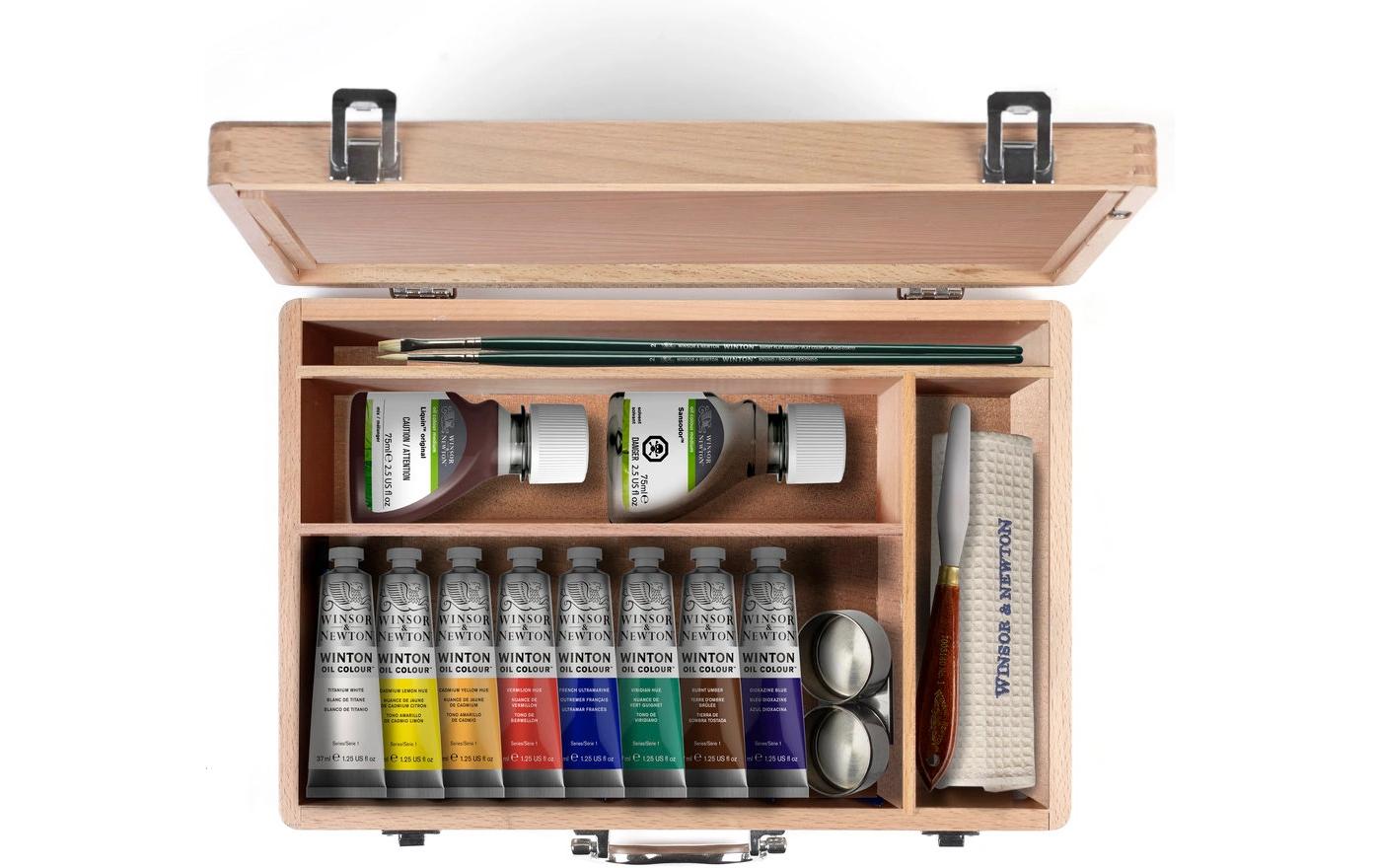Basteln Winsor & Newton – Winton – Ölset – Holzkasten