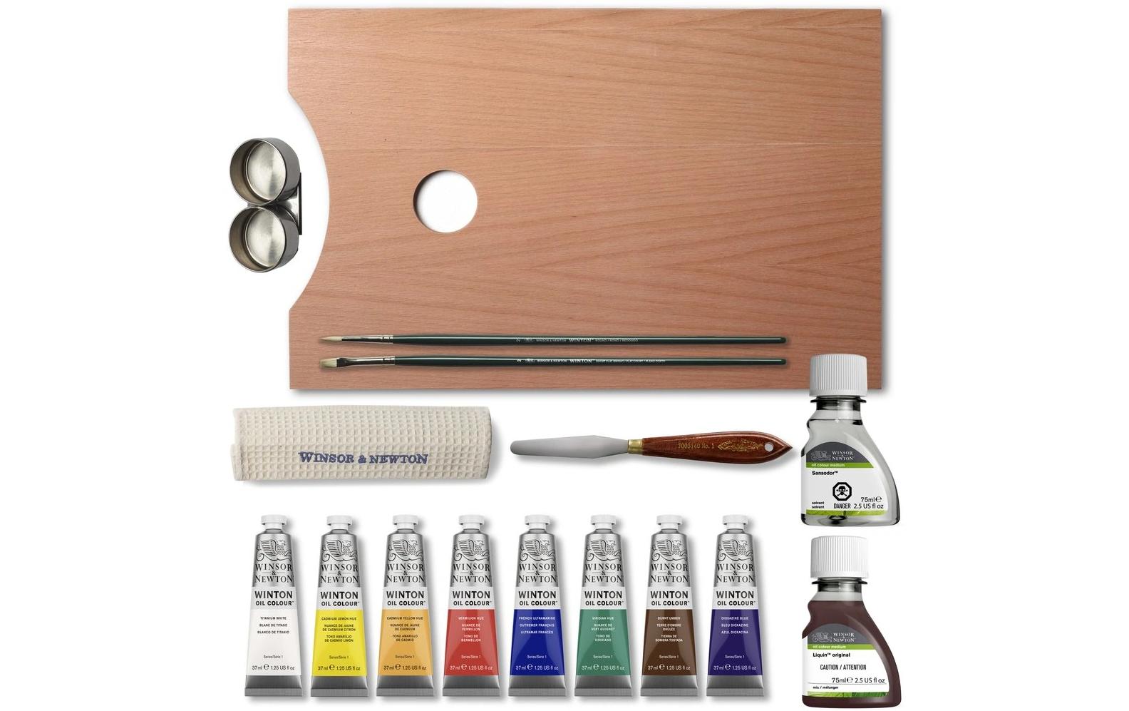 Basteln Winsor & Newton – Winton – Ölset – Holzkasten