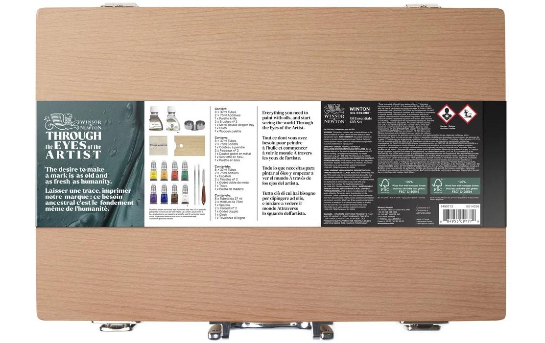 Basteln Winsor & Newton – Winton – Ölset – Holzkasten