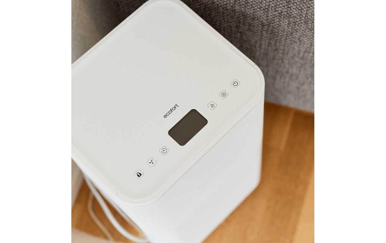 Ecofort Luftentfeuchter ecoQ DryAir 12L – 12 L/24 h, bis 30 m², Tank 2 L, Hygrostat