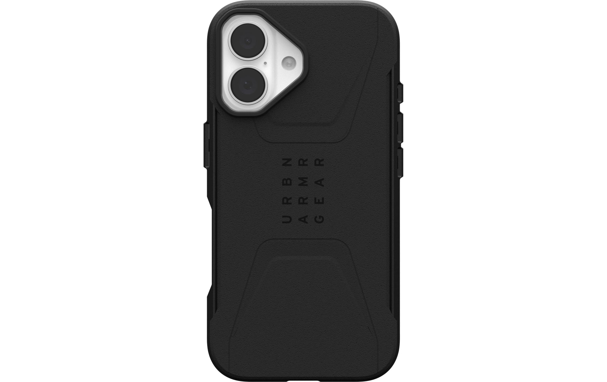 Urban Armor Gear Backcover – für Apple iPhone 16 – schwarz – MagSafe-kompatibel