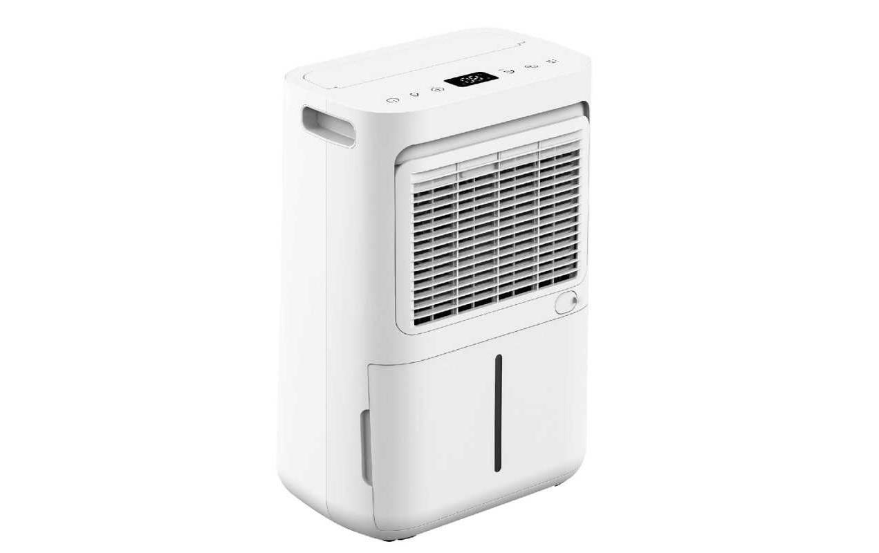 Ecofort Luftentfeuchter ecoQ – 13 L/24 h, bis 30m², Tank 2,3 l, Hygrostat, WLAN, App-Steuerung, 39 dB